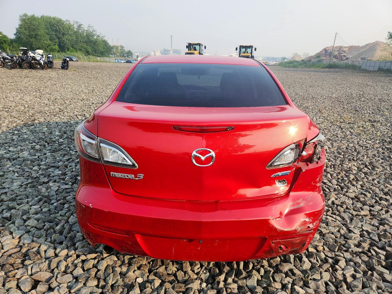 2013 Mazda 3 I Red vin: JM1BL1VPXD1804740