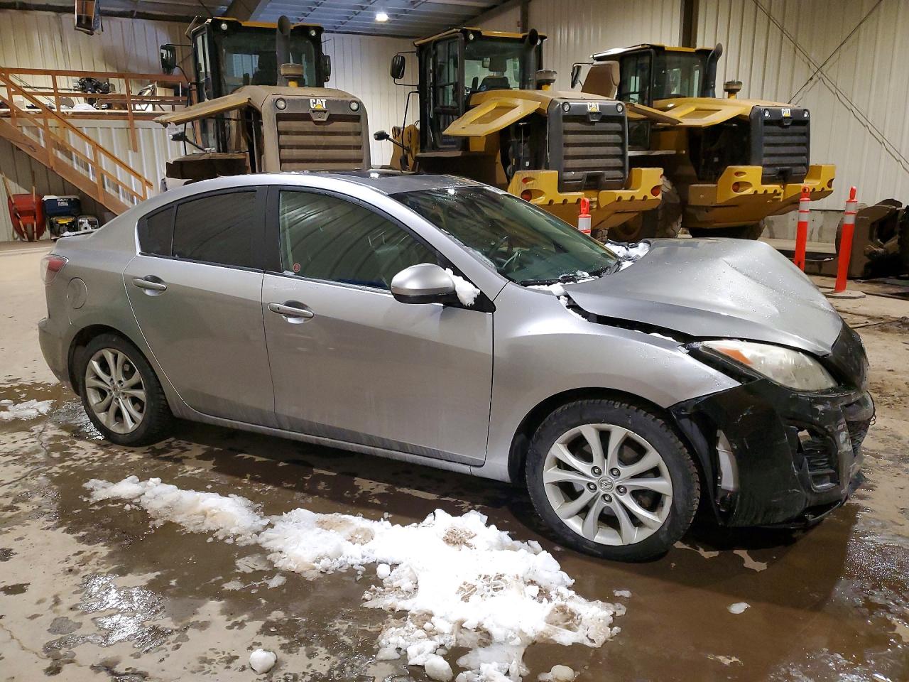 2011 Mazda 3 S Silver vin: JM1BL1W51B1466915