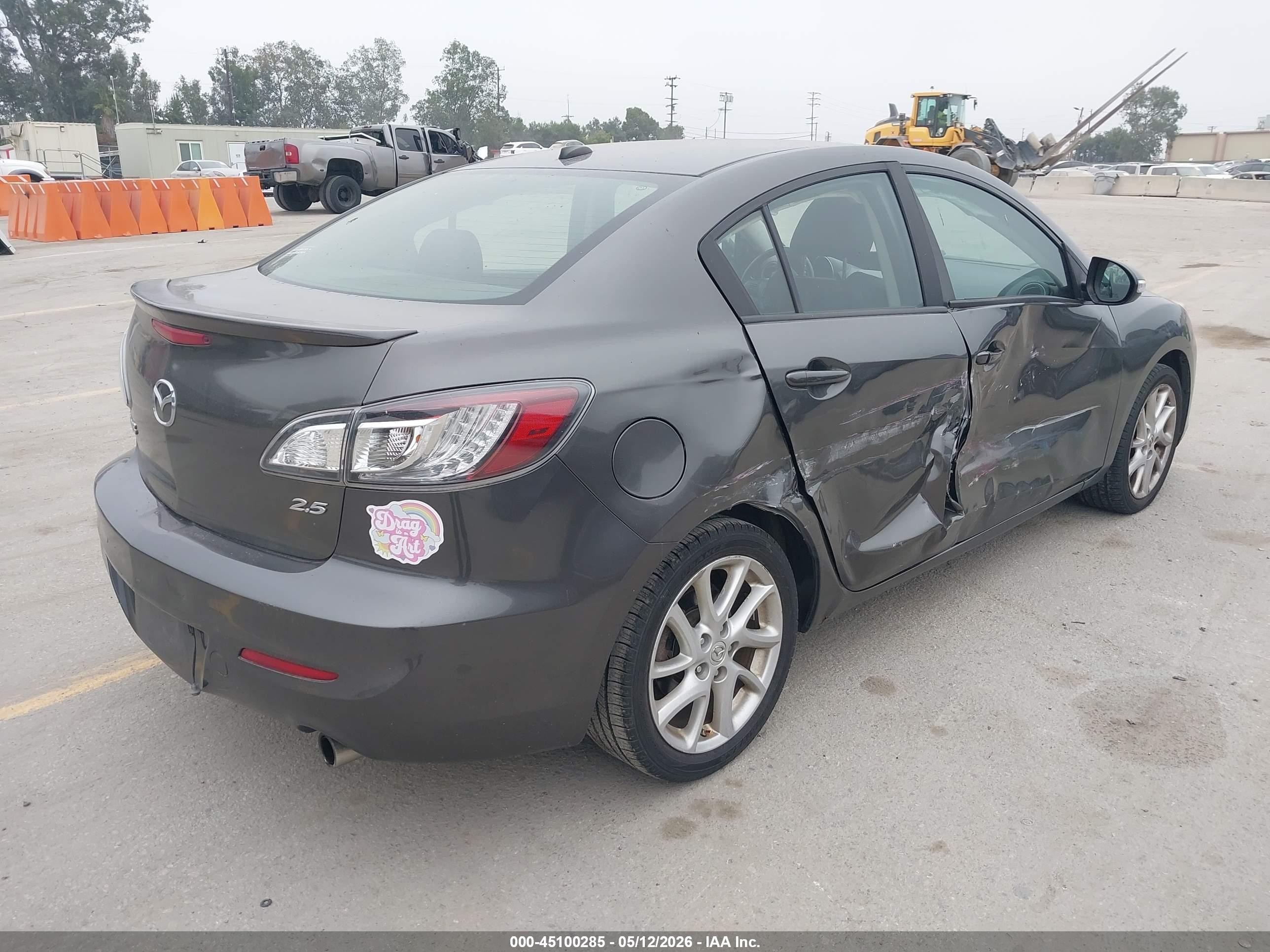 2012 Mazda Mazda3 S Grand Touring Gray vin: JM1BL1W52C1546211