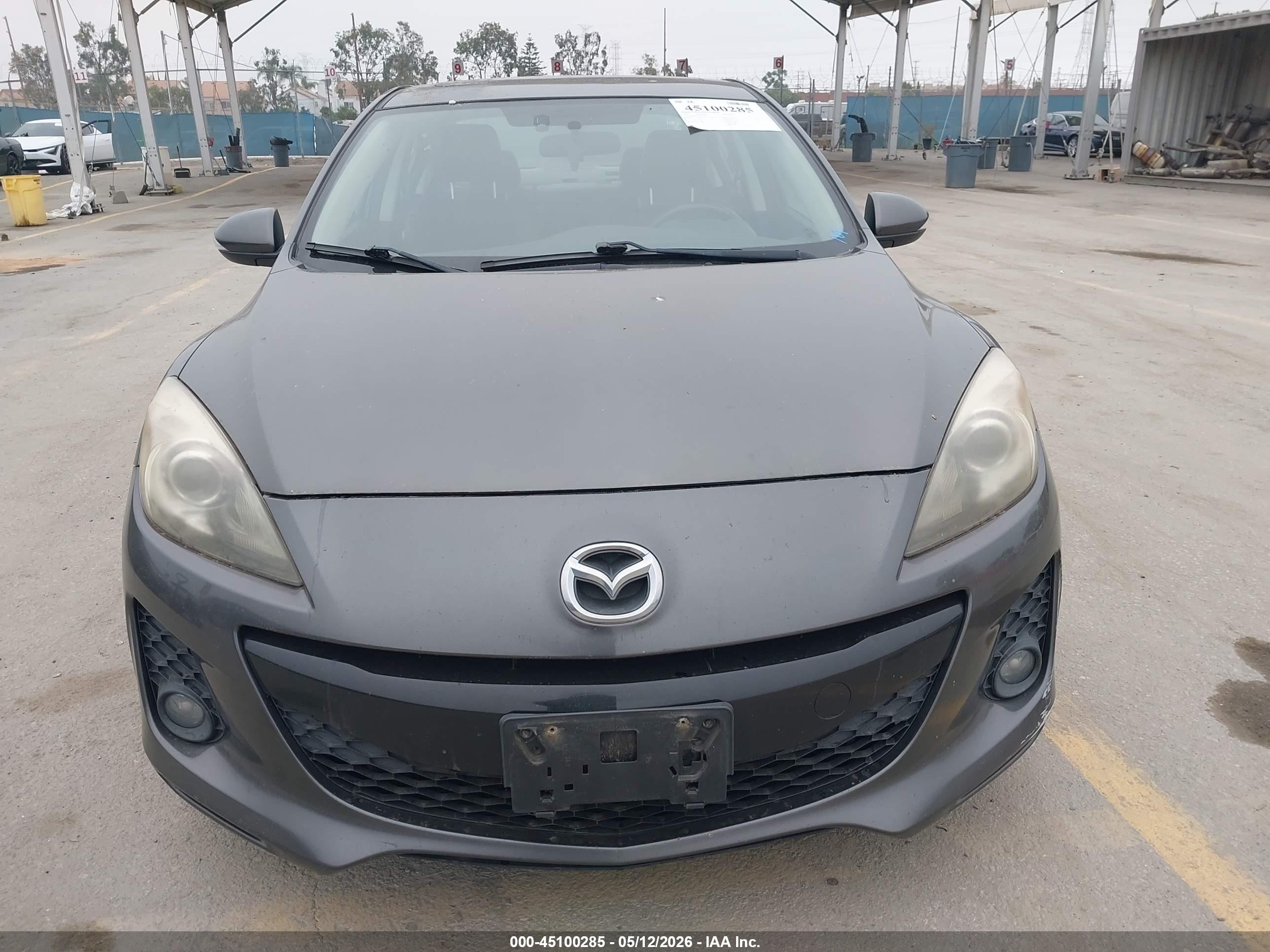 2012 Mazda Mazda3 S Grand Touring Gray vin: JM1BL1W52C1546211