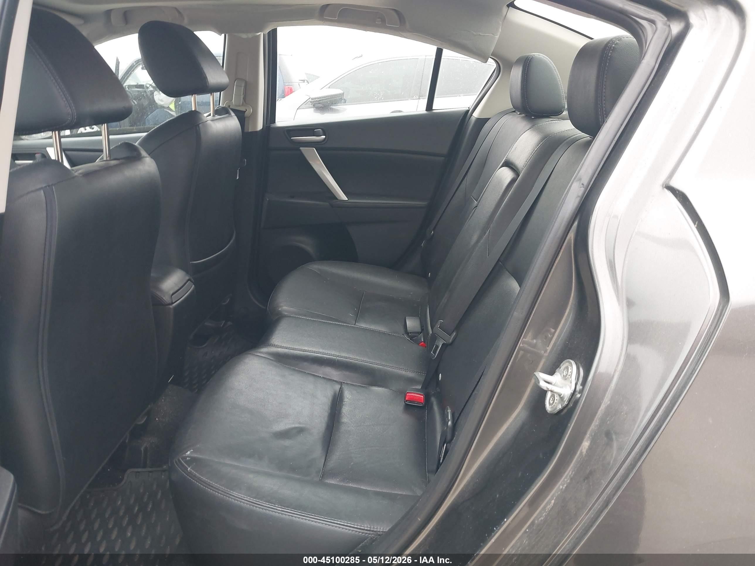 2012 Mazda Mazda3 S Grand Touring Gray vin: JM1BL1W52C1546211