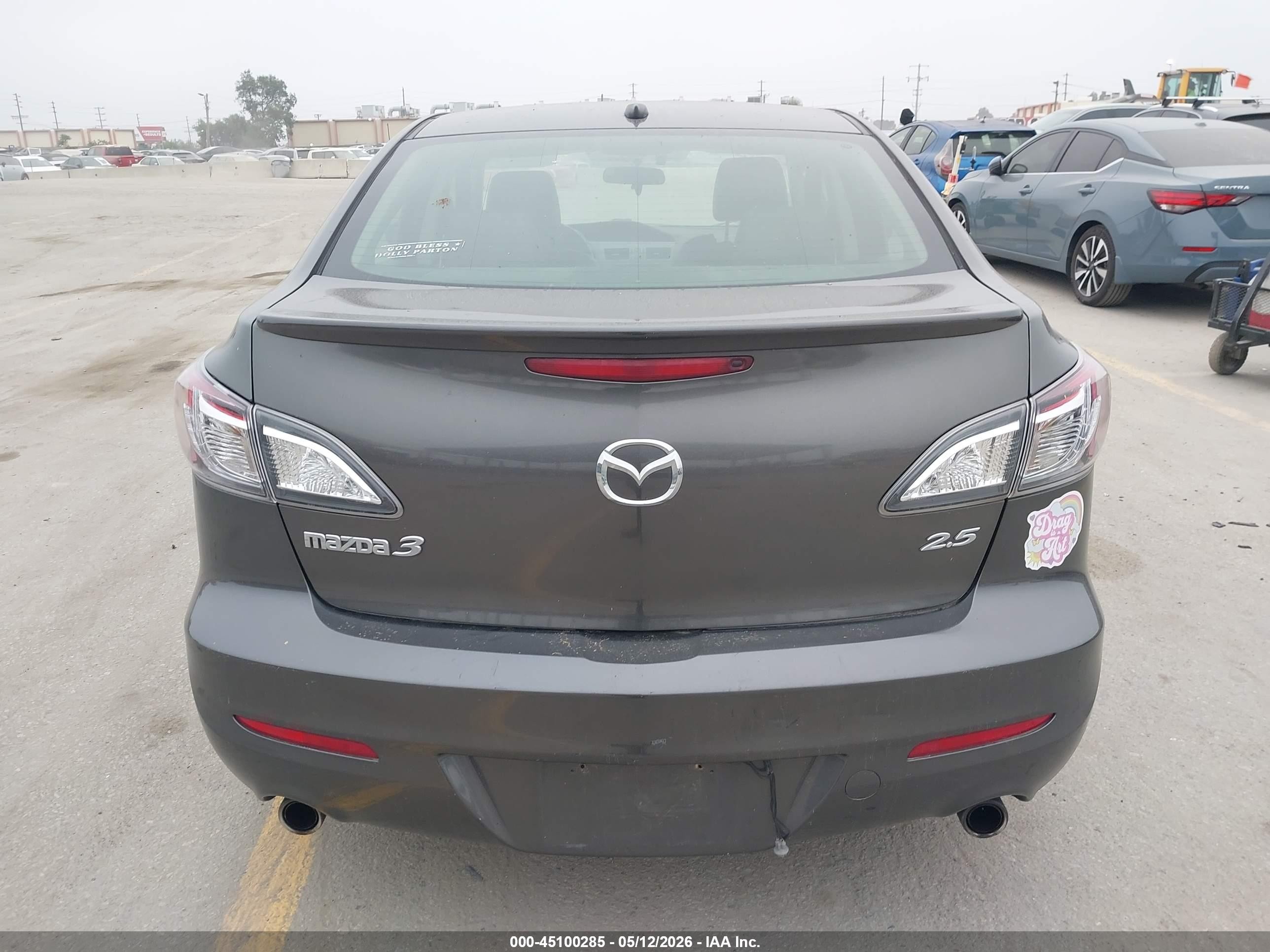 2012 Mazda Mazda3 S Grand Touring Gray vin: JM1BL1W52C1546211