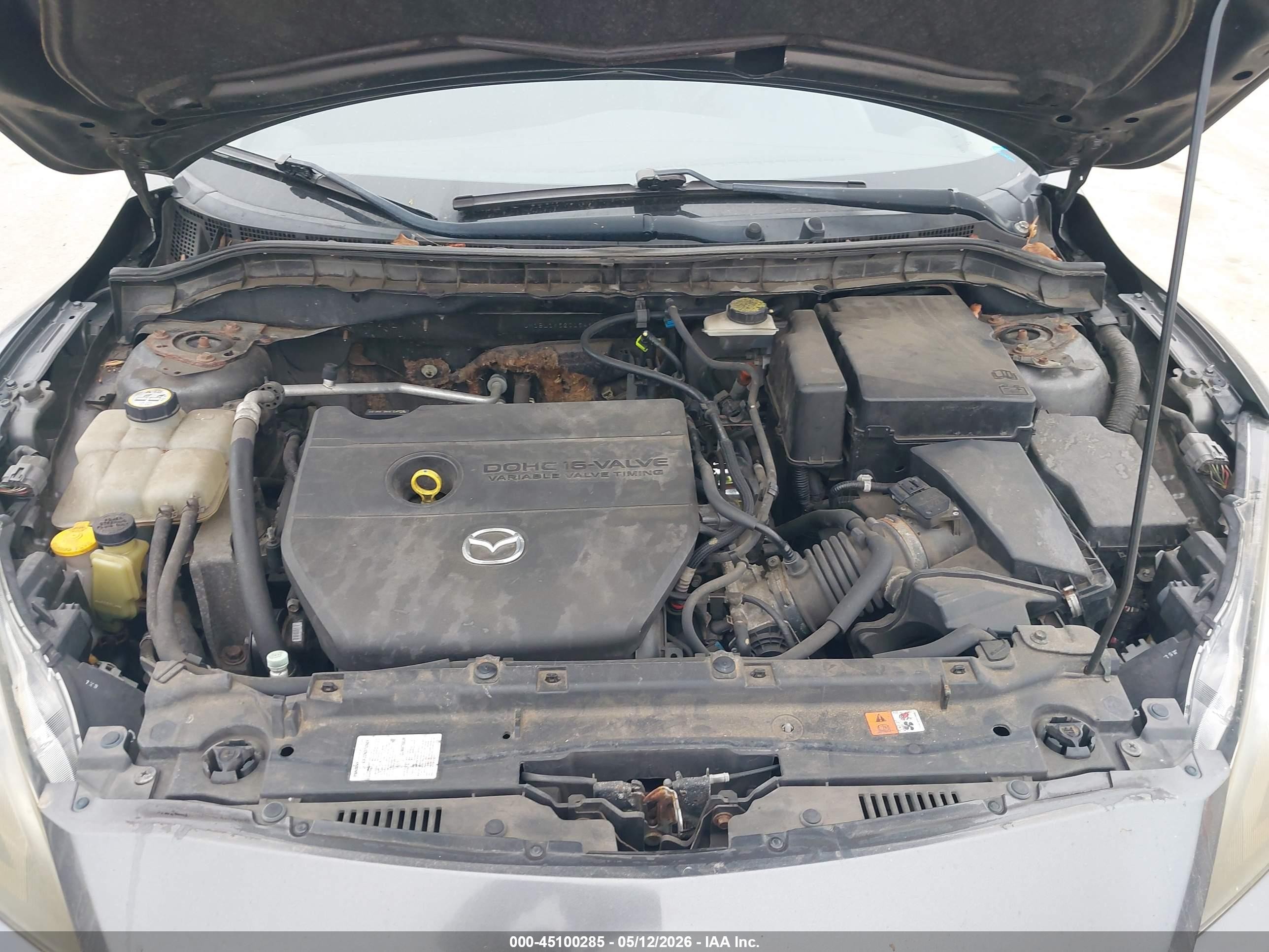 2012 Mazda Mazda3 S Grand Touring Gray vin: JM1BL1W52C1546211