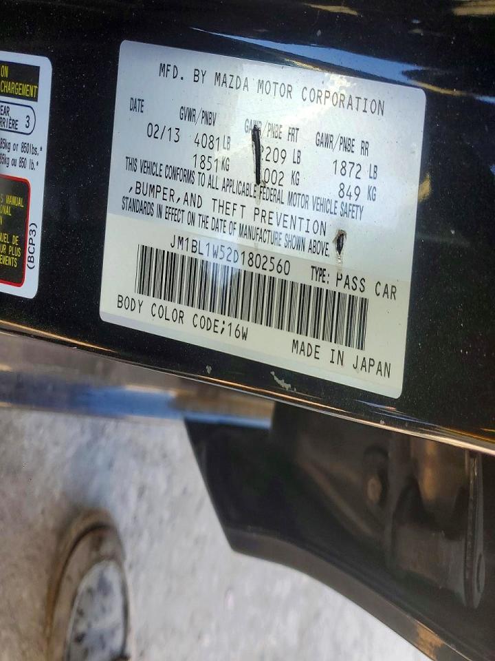 2013 Mazda 3 S Gray vin: JM1BL1W52D1802560