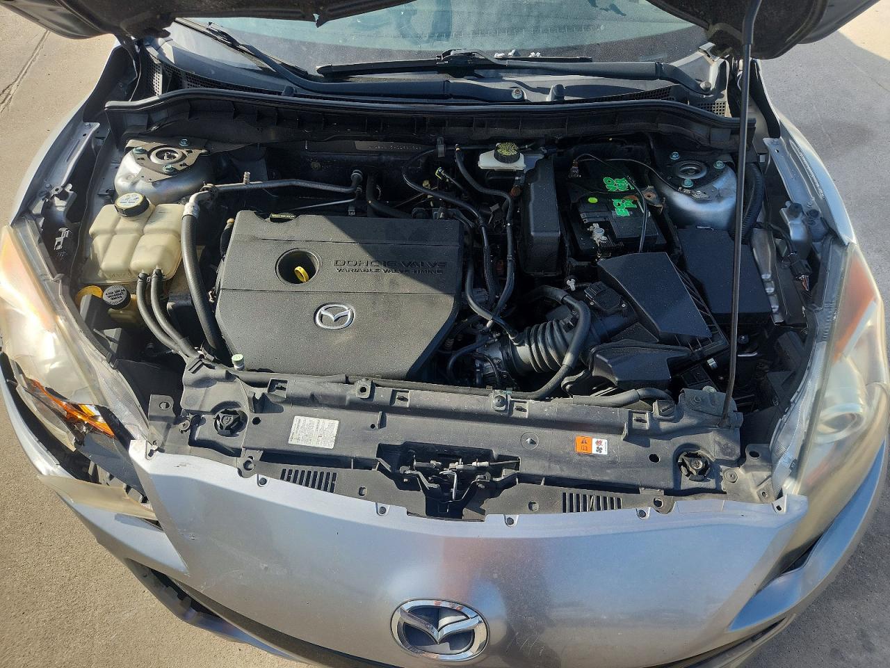 2012 Mazda 3 S Silver vin: JM1BL1W54C1691248