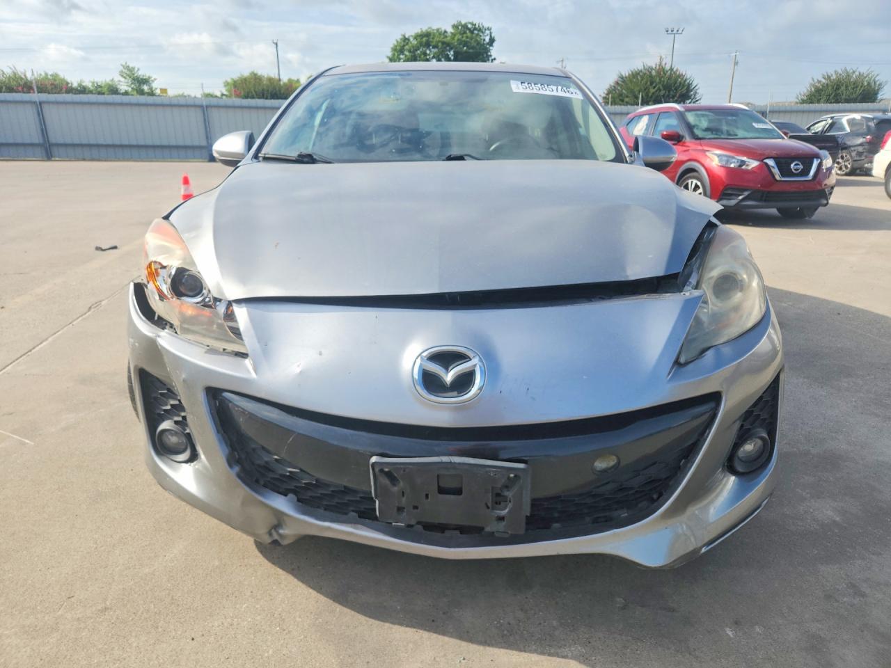 2012 Mazda 3 S Silver vin: JM1BL1W54C1691248