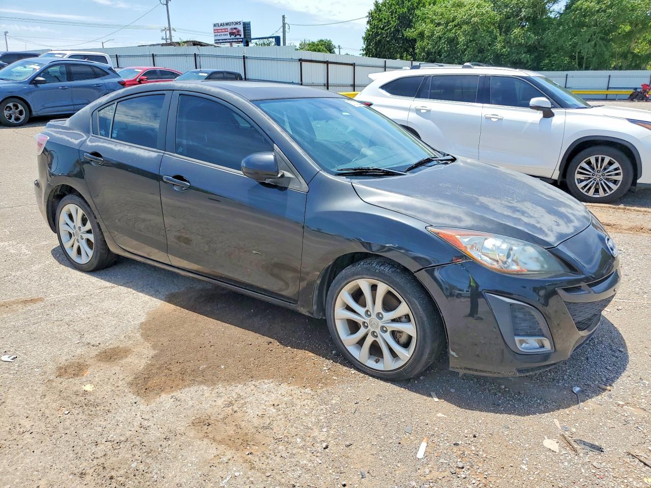 2011 Mazda 3 S Black vin: JM1BL1W56B1419962
