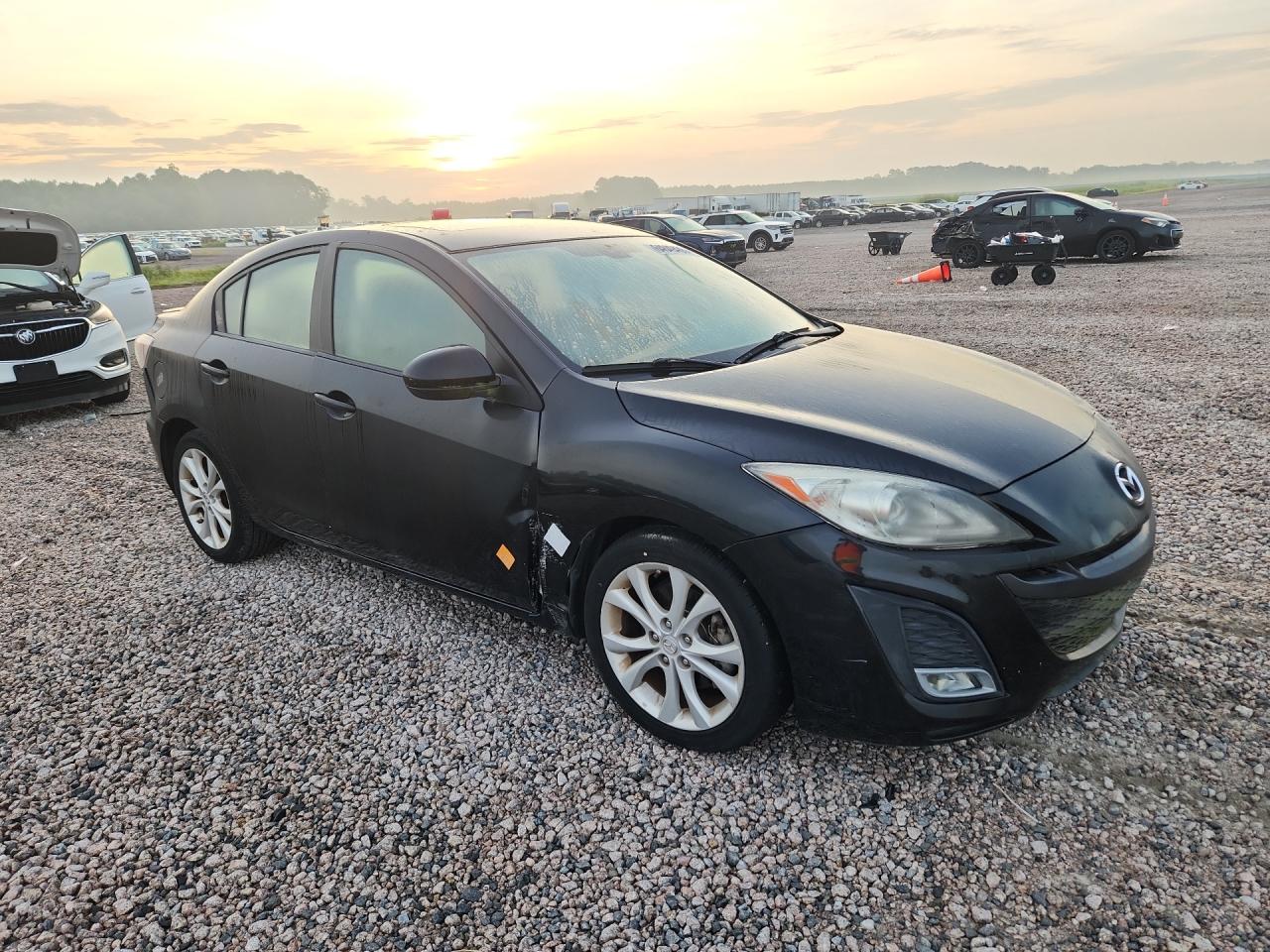 2011 Mazda 3 S Black vin: JM1BL1W5XB1436716