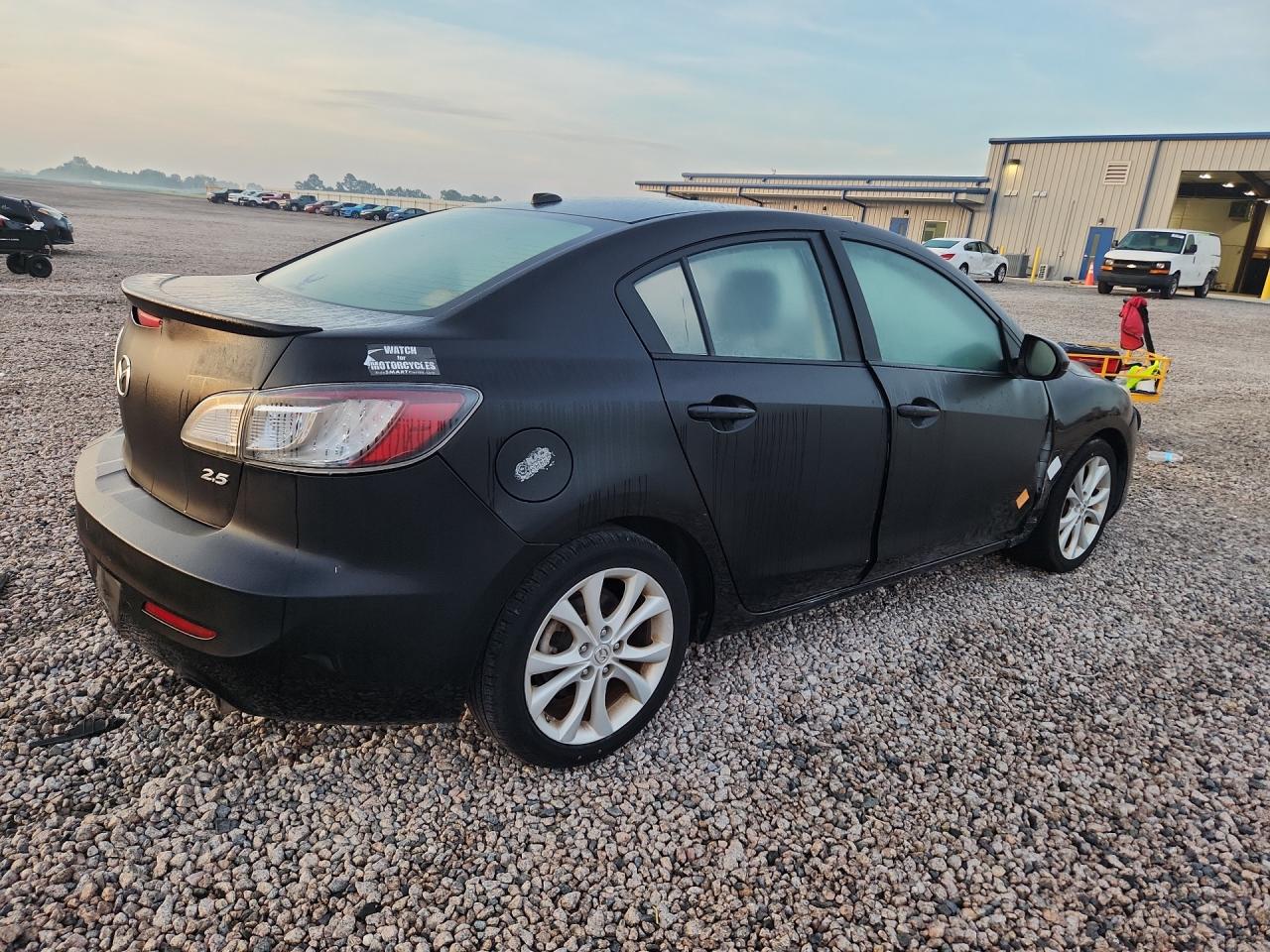 2011 Mazda 3 S Black vin: JM1BL1W5XB1436716