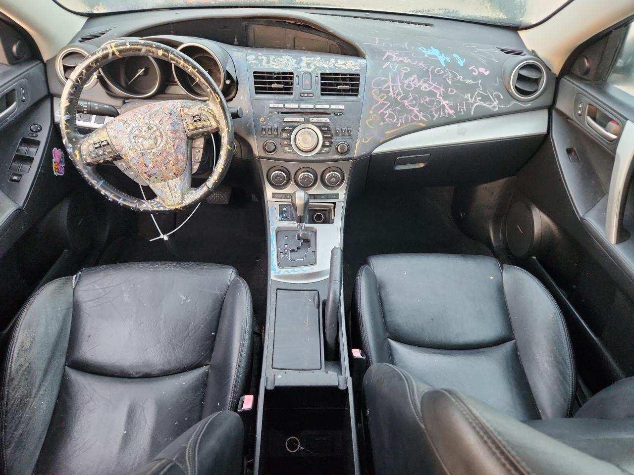 2011 Mazda 3 S Black vin: JM1BL1W5XB1436716