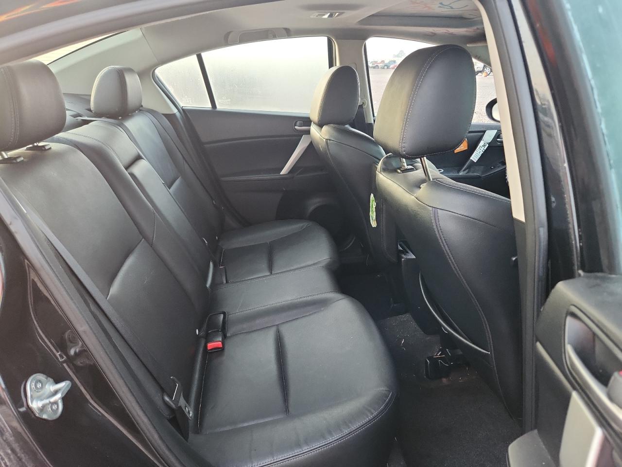 2011 Mazda 3 S Black vin: JM1BL1W5XB1436716