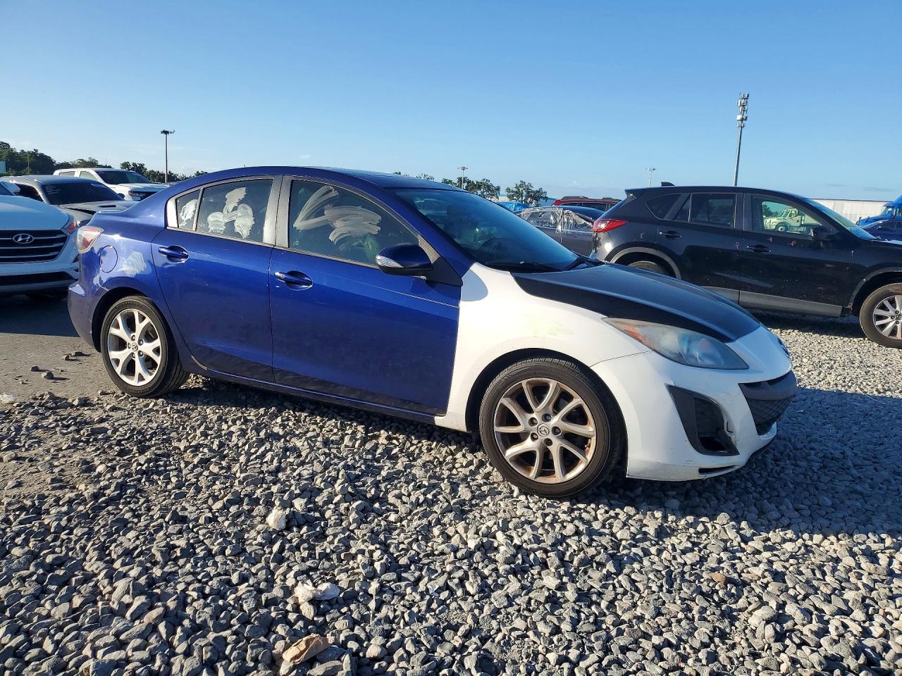 2012 Mazda 3 S Blue vin: JM1BL1W5XC1521797