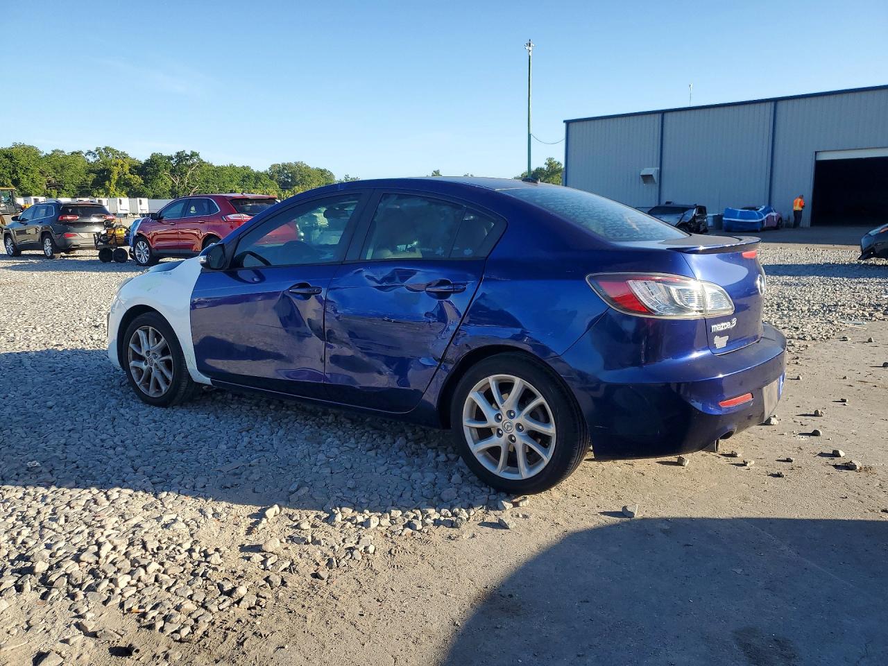 2012 Mazda 3 S Blue vin: JM1BL1W5XC1521797