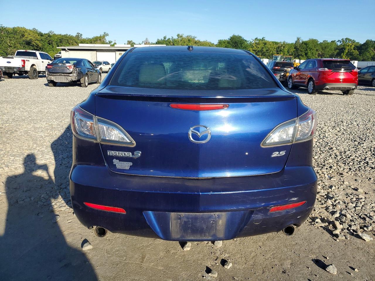 2012 Mazda 3 S Blue vin: JM1BL1W5XC1521797