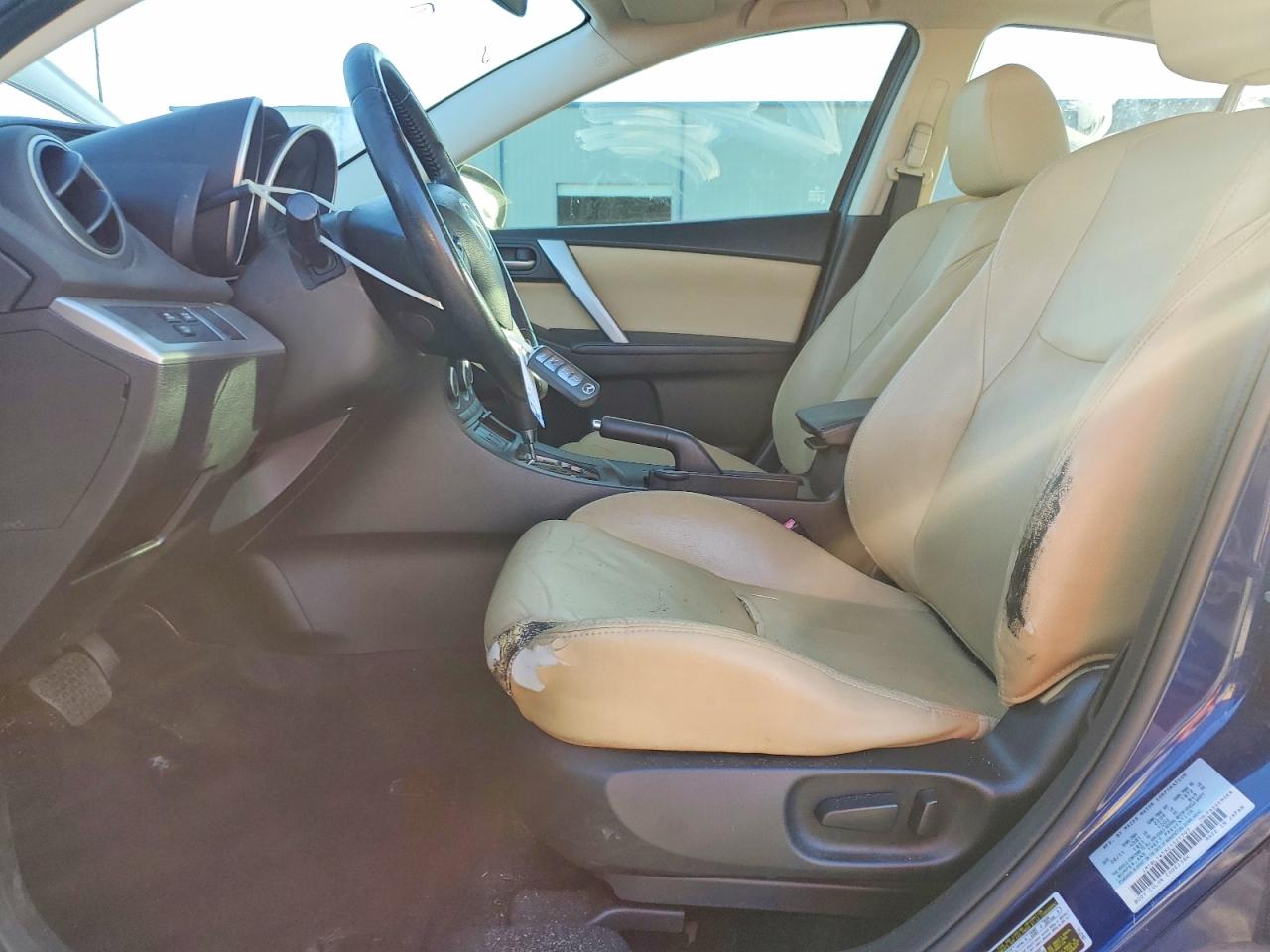 2012 Mazda 3 S Blue vin: JM1BL1W5XC1521797
