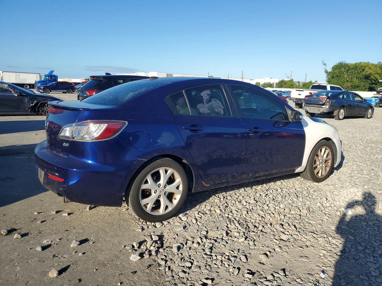 2012 Mazda 3 S Blue vin: JM1BL1W5XC1521797