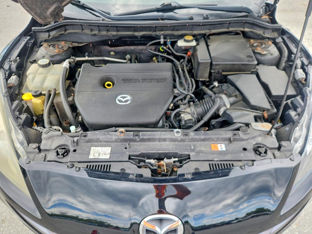 2011 Mazda 3 S Черный vin: JM1BL1W61B1377404