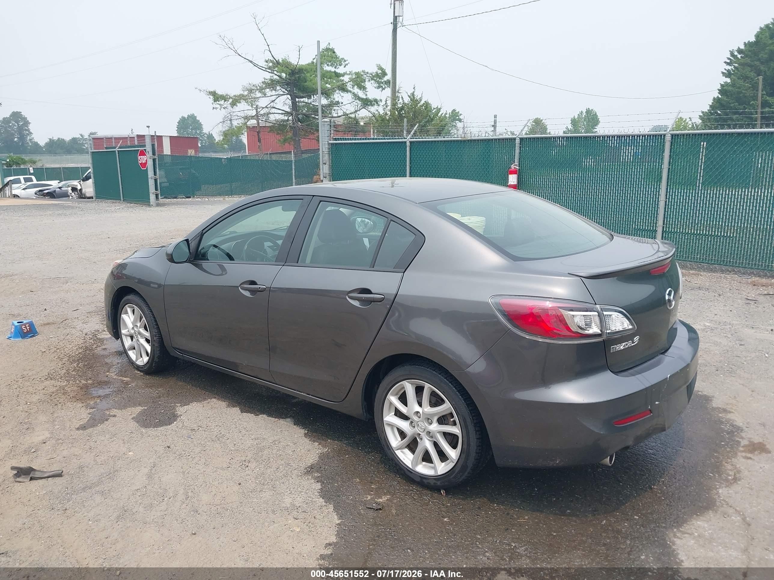 2012 Mazda Mazda3 S Grand Touring Gray vin: JM1BL1W61C1512317