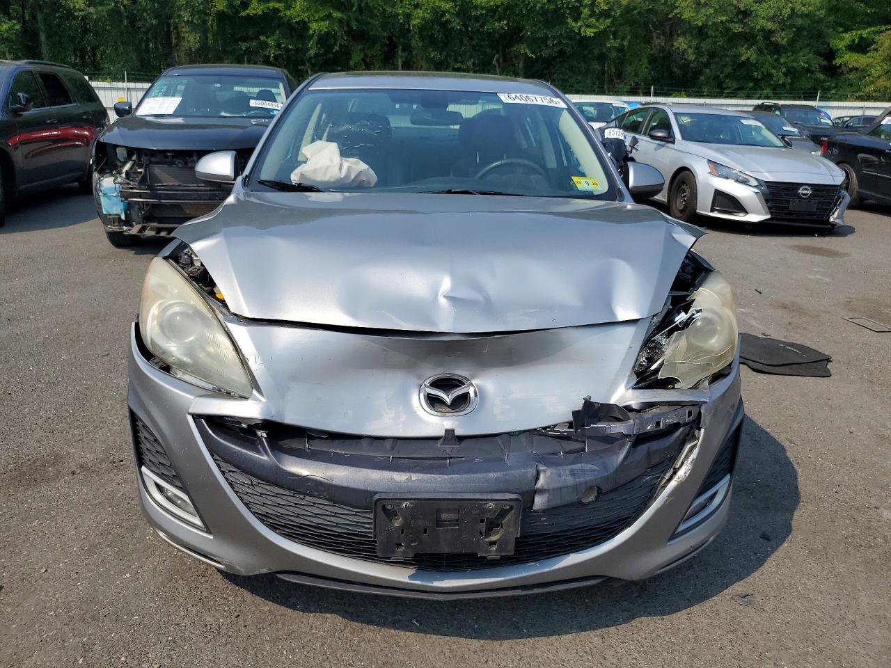 2011 Mazda 3 S Серебряный vin: JM1BL1W65B1365174