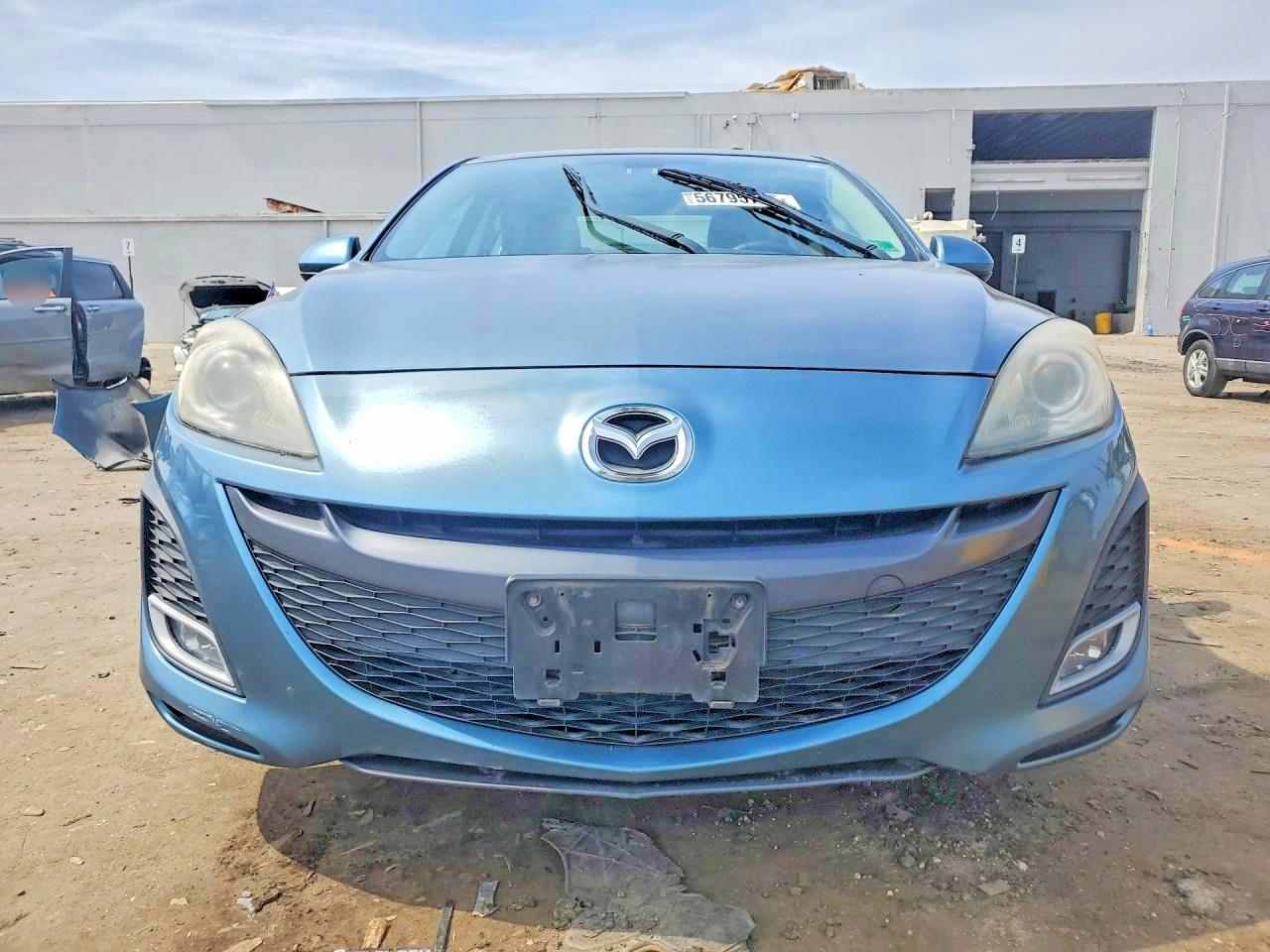 2011 Mazda 3 S Blue vin: JM1BL1W67B1406355