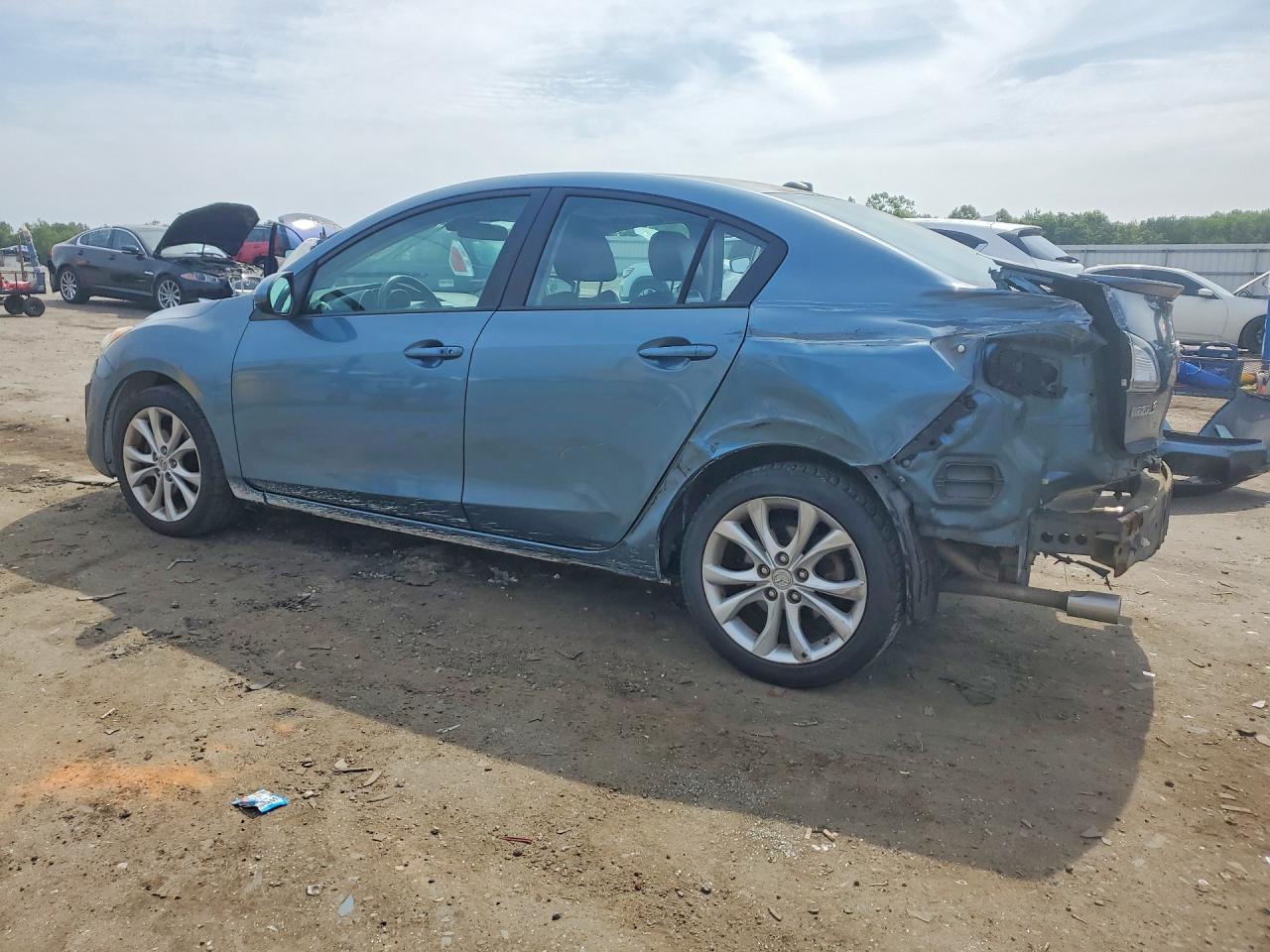 2011 Mazda 3 S Blue vin: JM1BL1W67B1406355