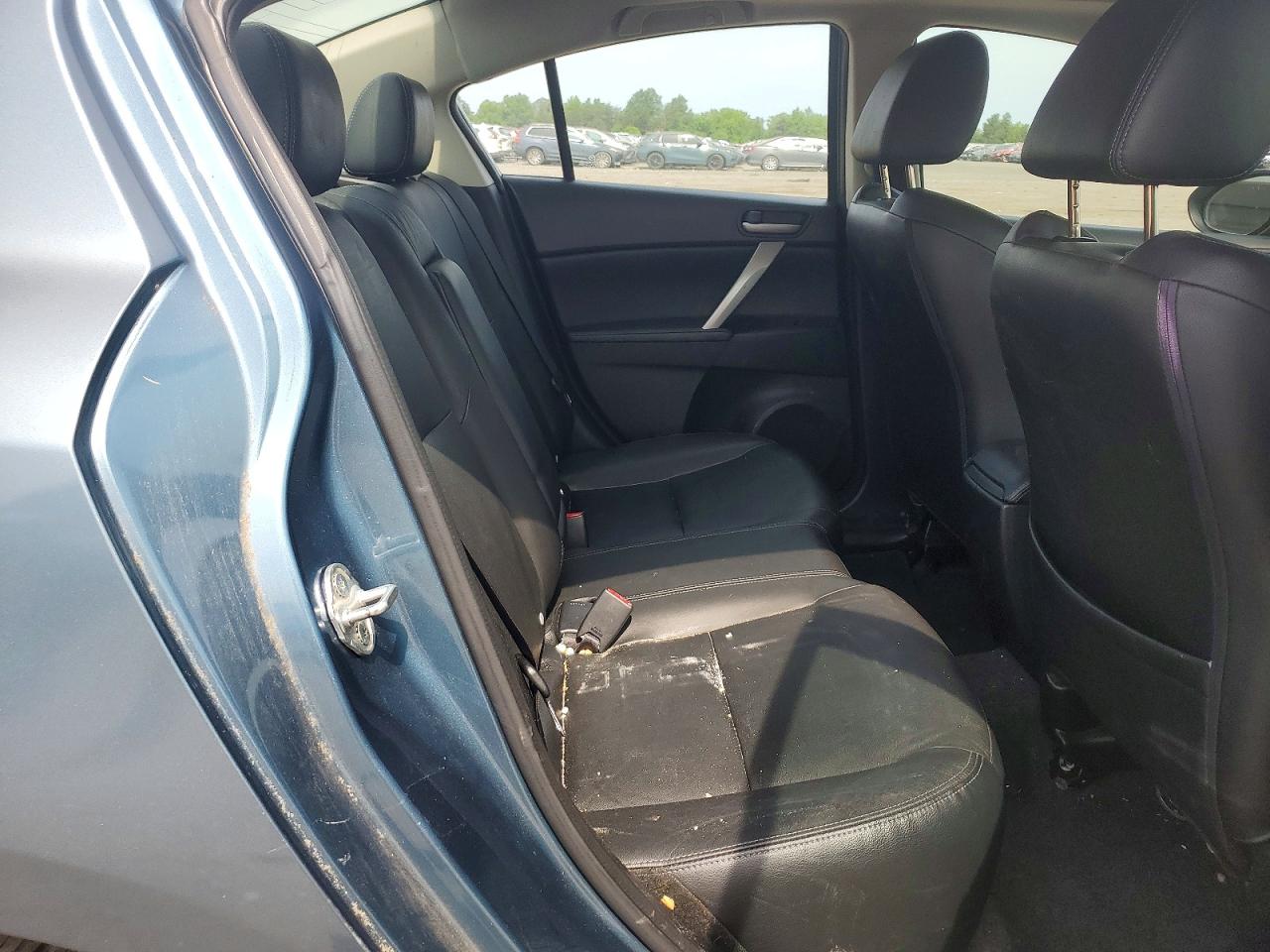2011 Mazda 3 S Blue vin: JM1BL1W67B1406355