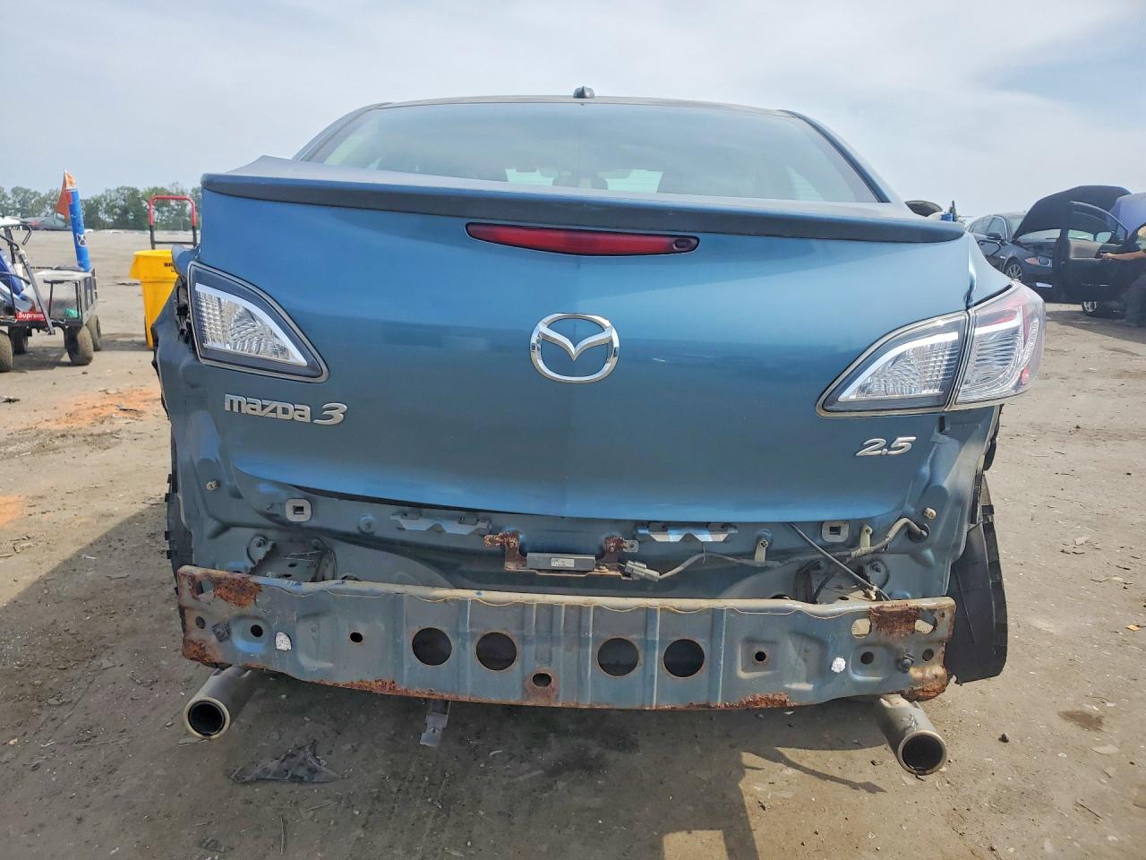 2011 Mazda 3 S Blue vin: JM1BL1W67B1406355