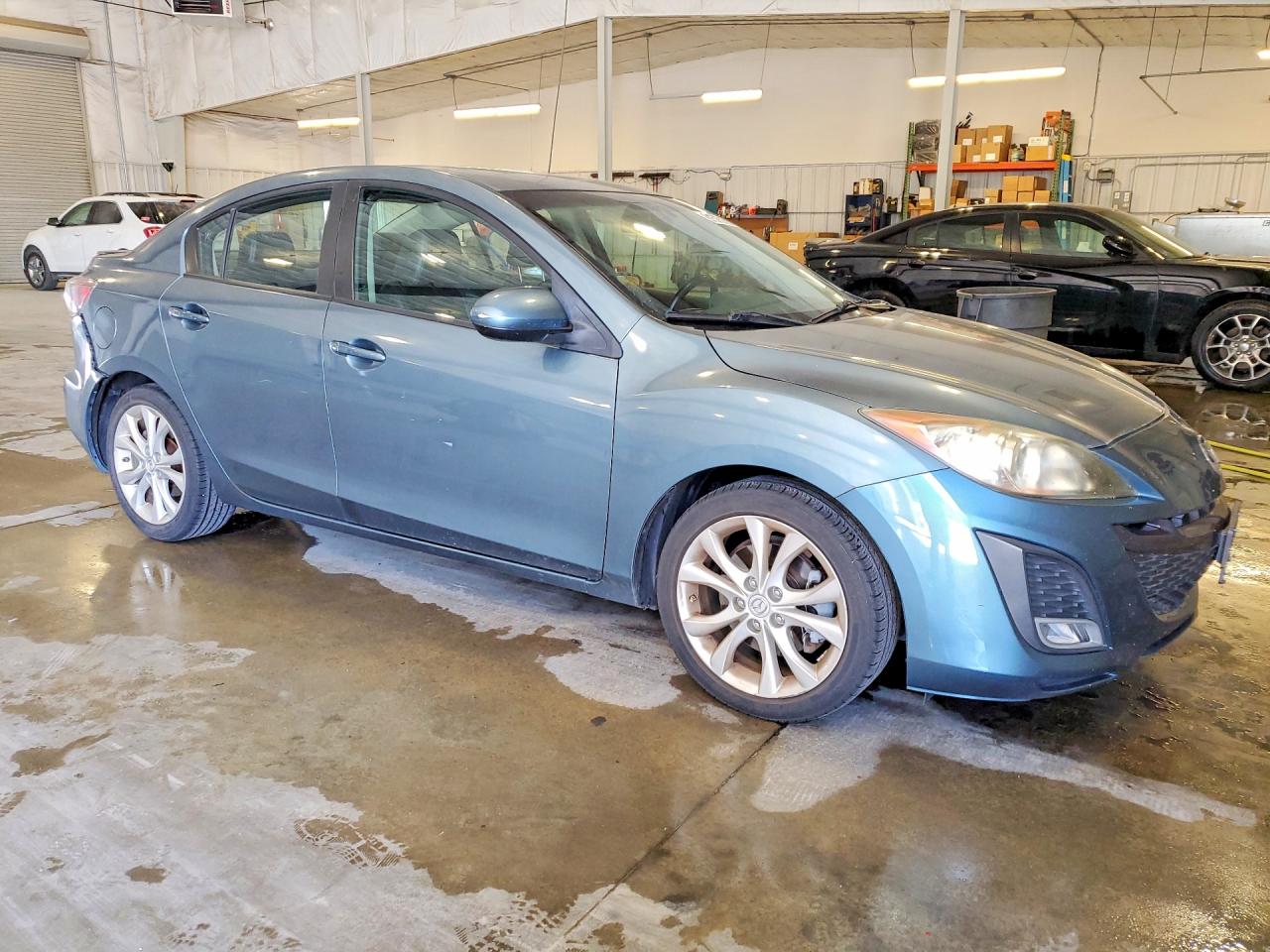 2011 Mazda 3 S Blue vin: JM1BL1W67B1416089
