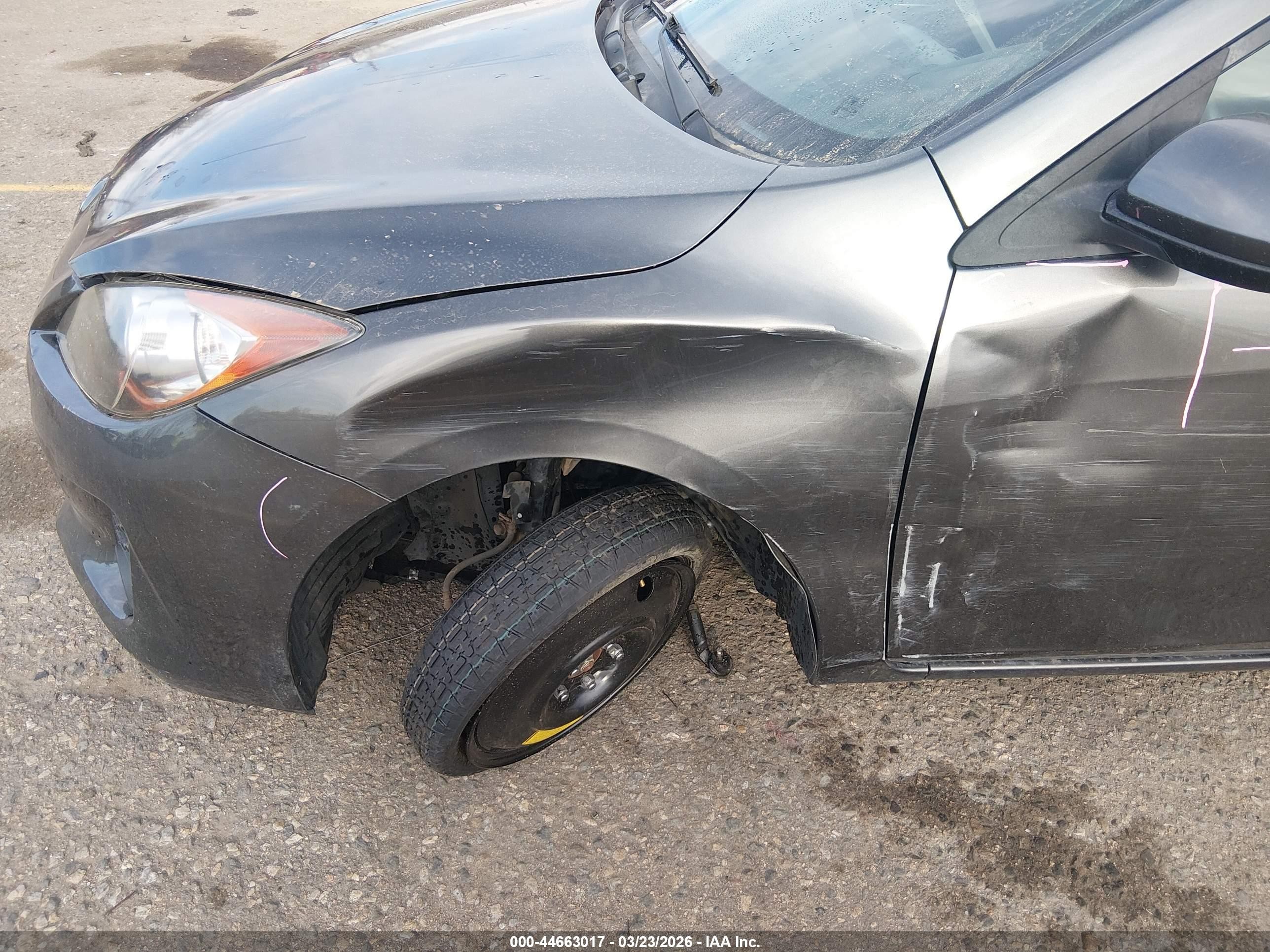 2012 Mazda 3 S Серый vin: JM1BL1W67C1502925