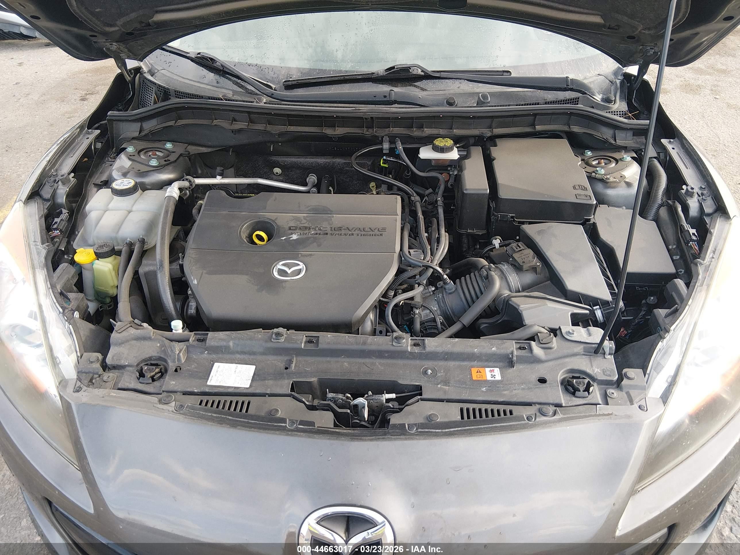 2012 Mazda 3 S Серый vin: JM1BL1W67C1502925