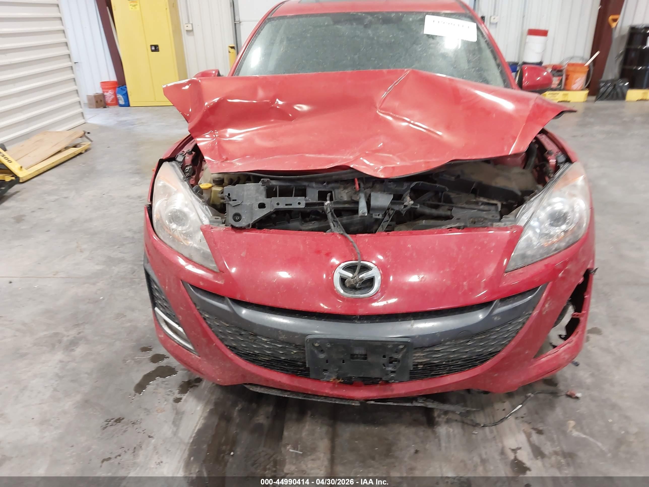 2011 Mazda Mazda3 S Grand Touring Red vin: JM1BL1W6XB1479459