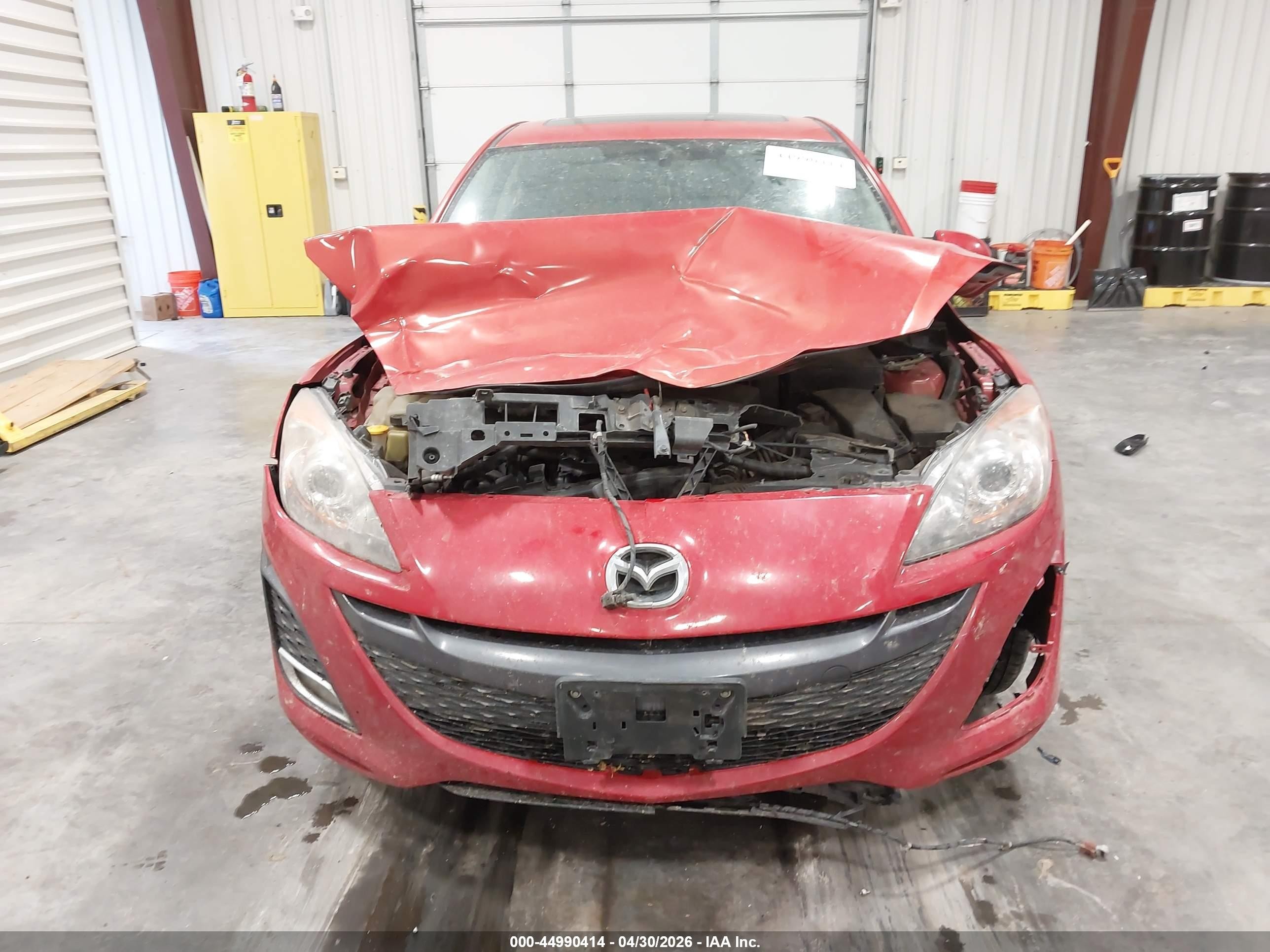 2011 Mazda Mazda3 S Grand Touring Red vin: JM1BL1W6XB1479459