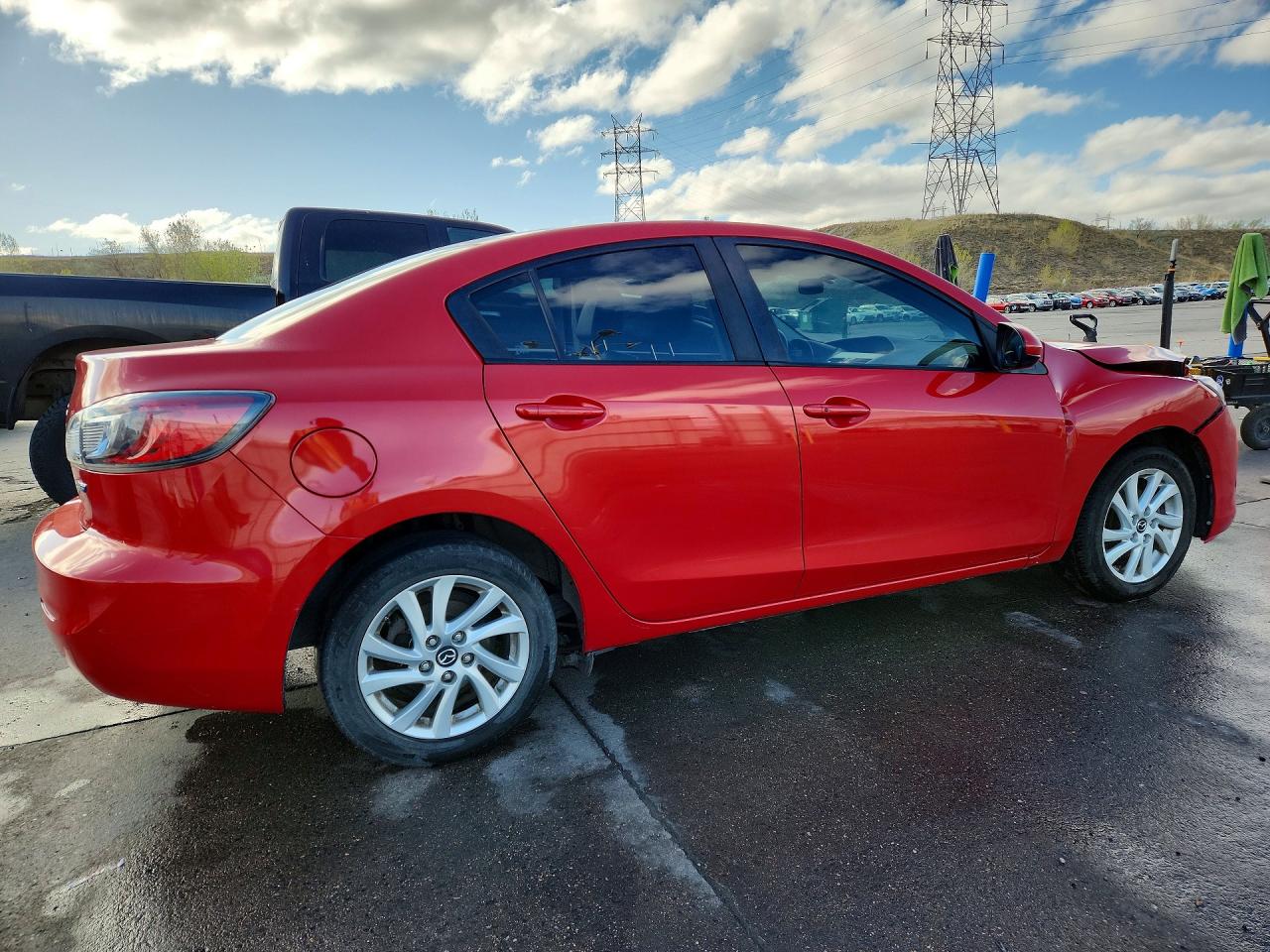 2013 Mazda 3 I Red vin: JM1BL1W70D1751660