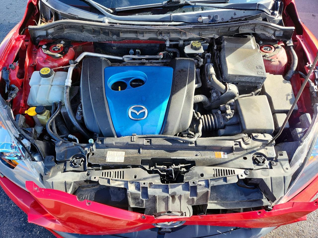 2013 Mazda 3 I Red vin: JM1BL1W70D1751660