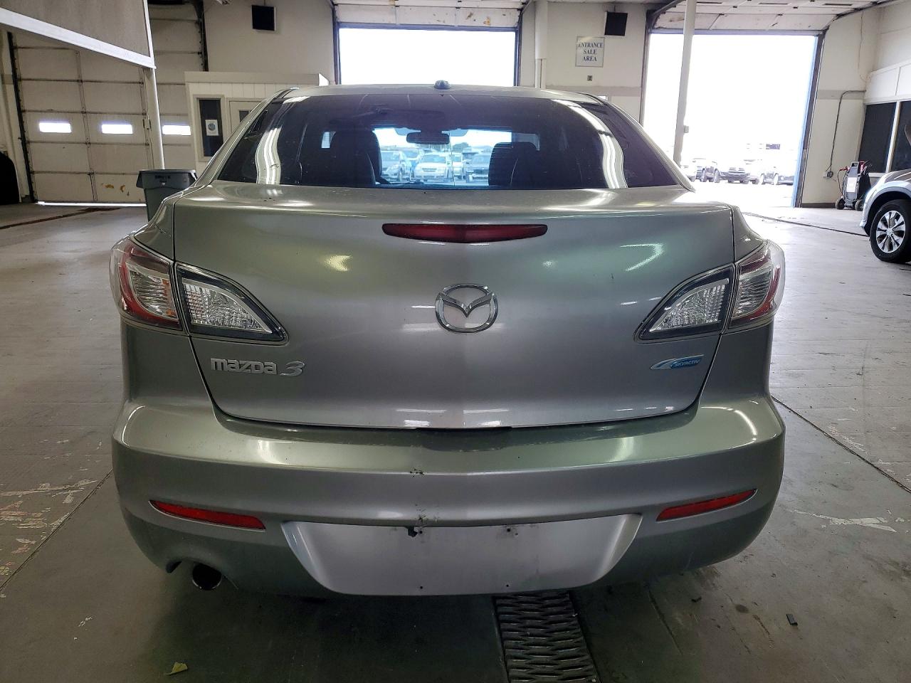 2012 Mazda 3 I Gray vin: JM1BL1W72C1629283