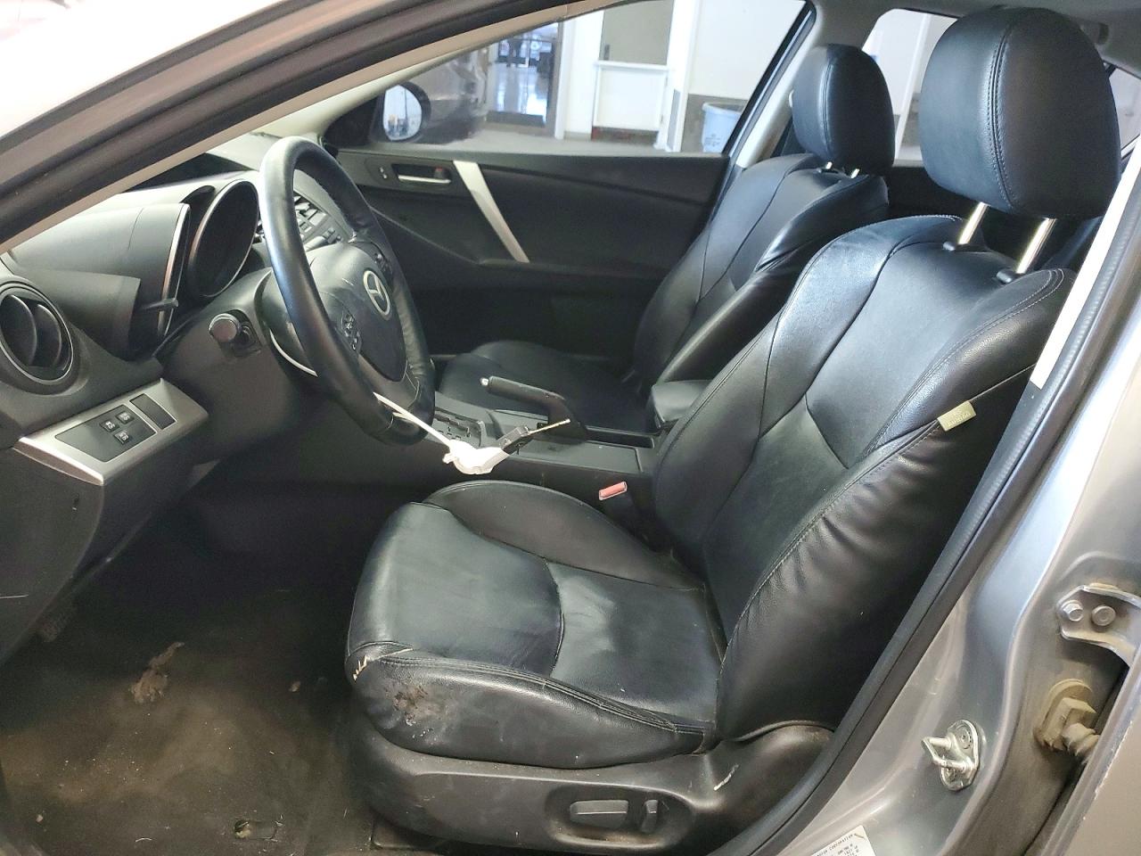 2012 Mazda 3 I Gray vin: JM1BL1W72C1629283