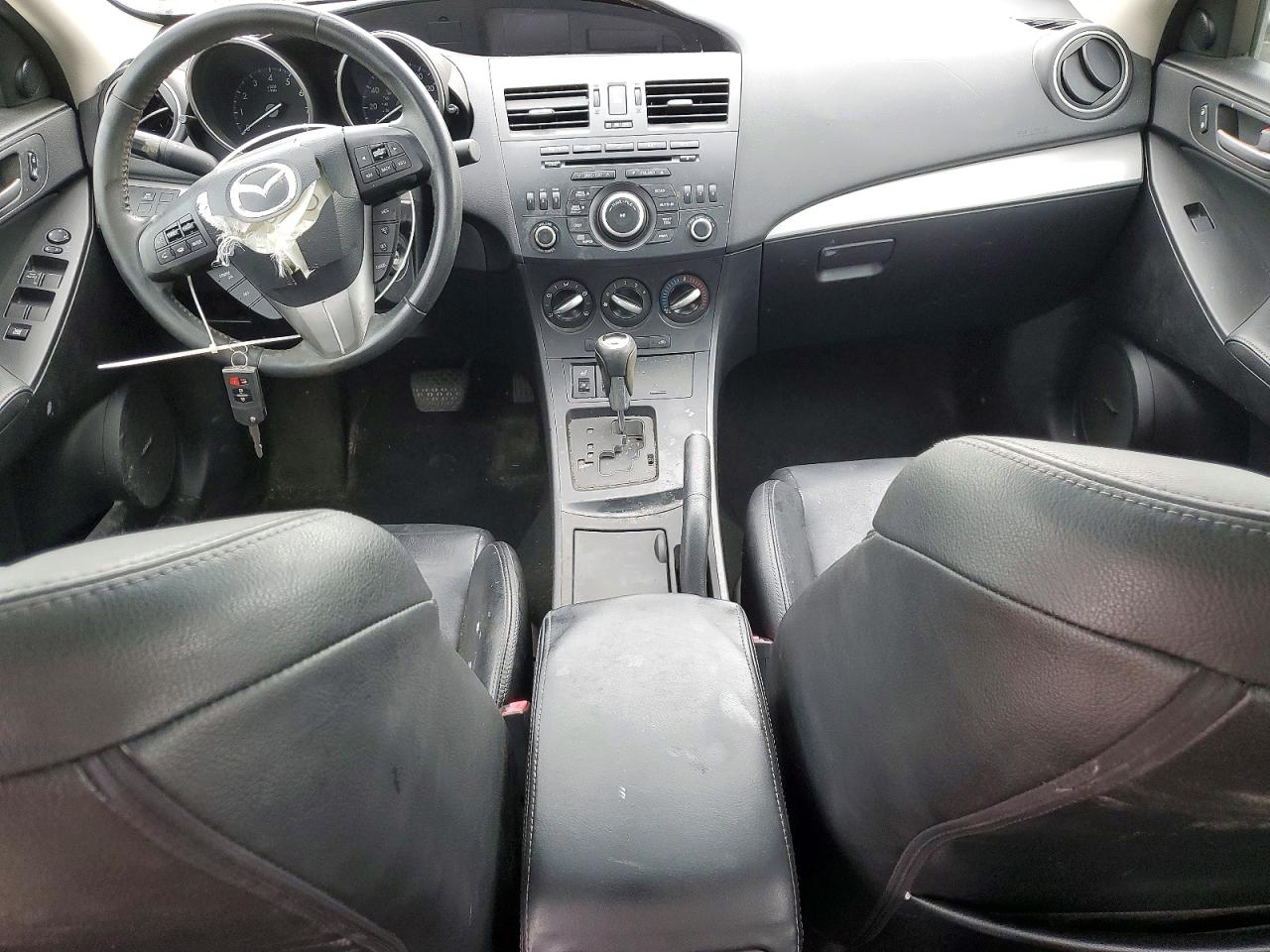 2012 Mazda 3 I Black vin: JM1BL1W72C1642034