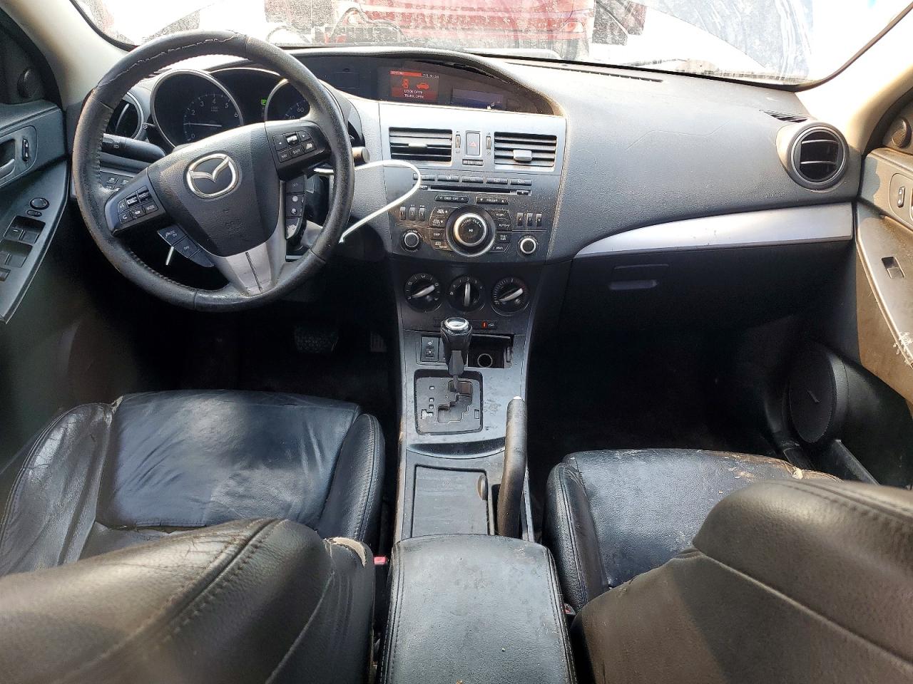 2012 Mazda 3 I Gray vin: JM1BL1W72C1697406