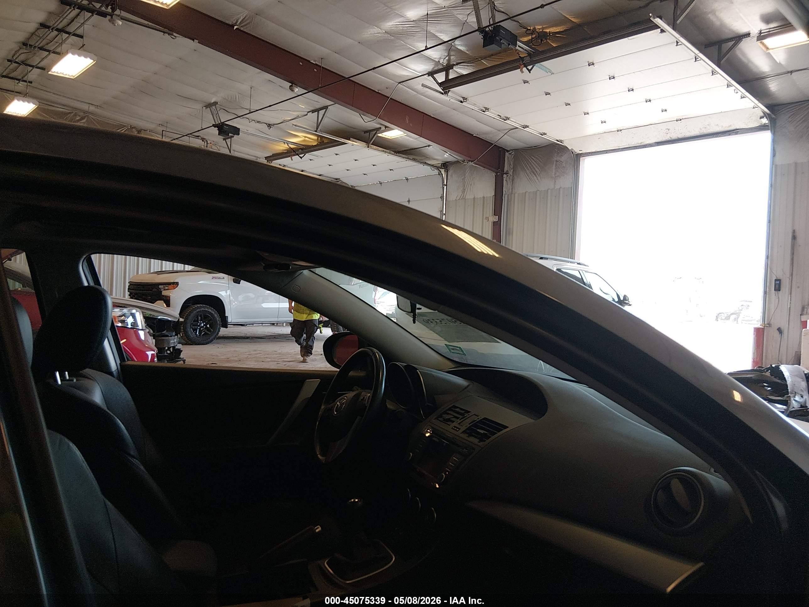 2013 Mazda Mazda3 I Grand Touring Серый vin: JM1BL1W72D1765592