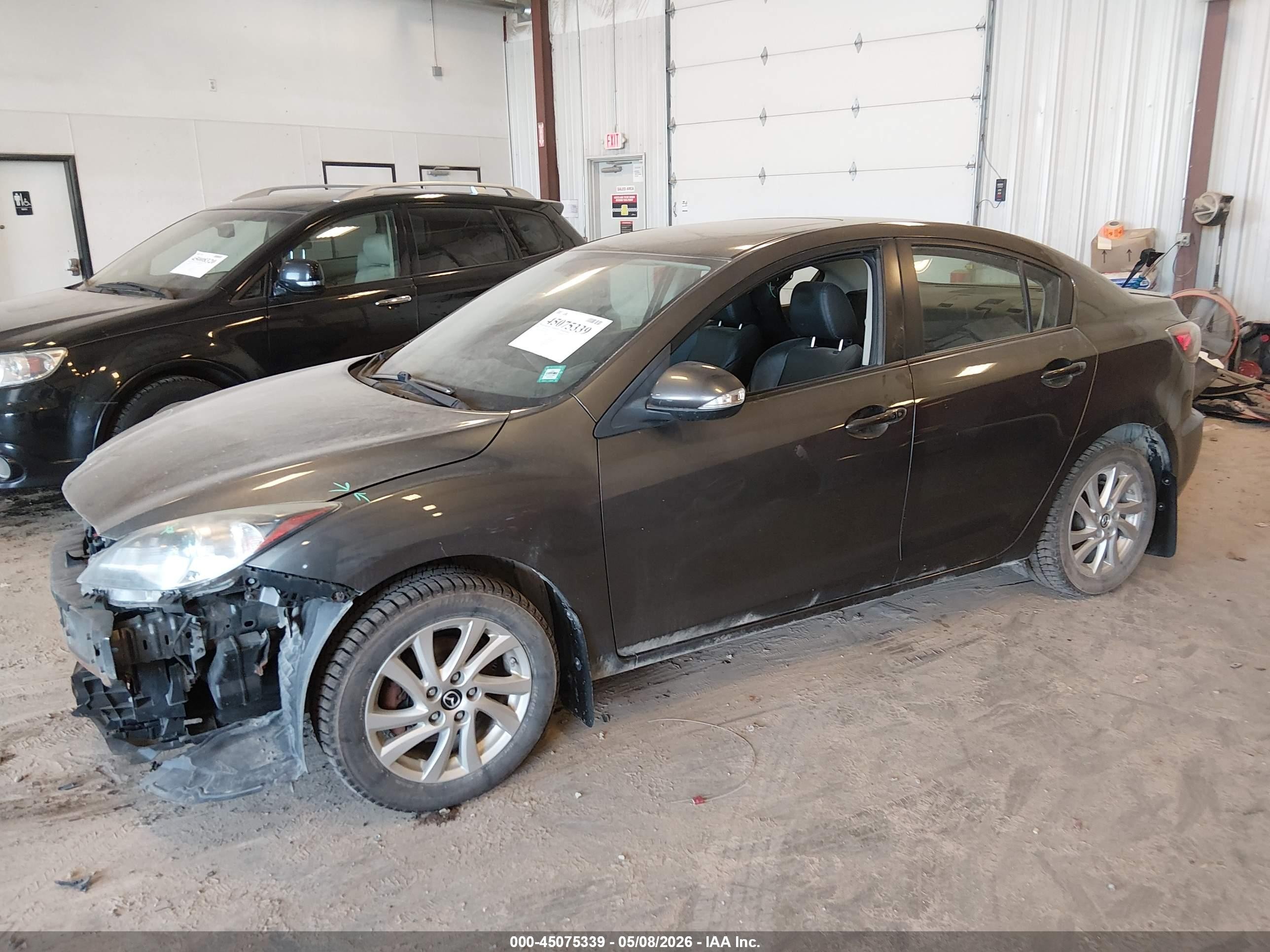2013 Mazda Mazda3 I Grand Touring Серый vin: JM1BL1W72D1765592