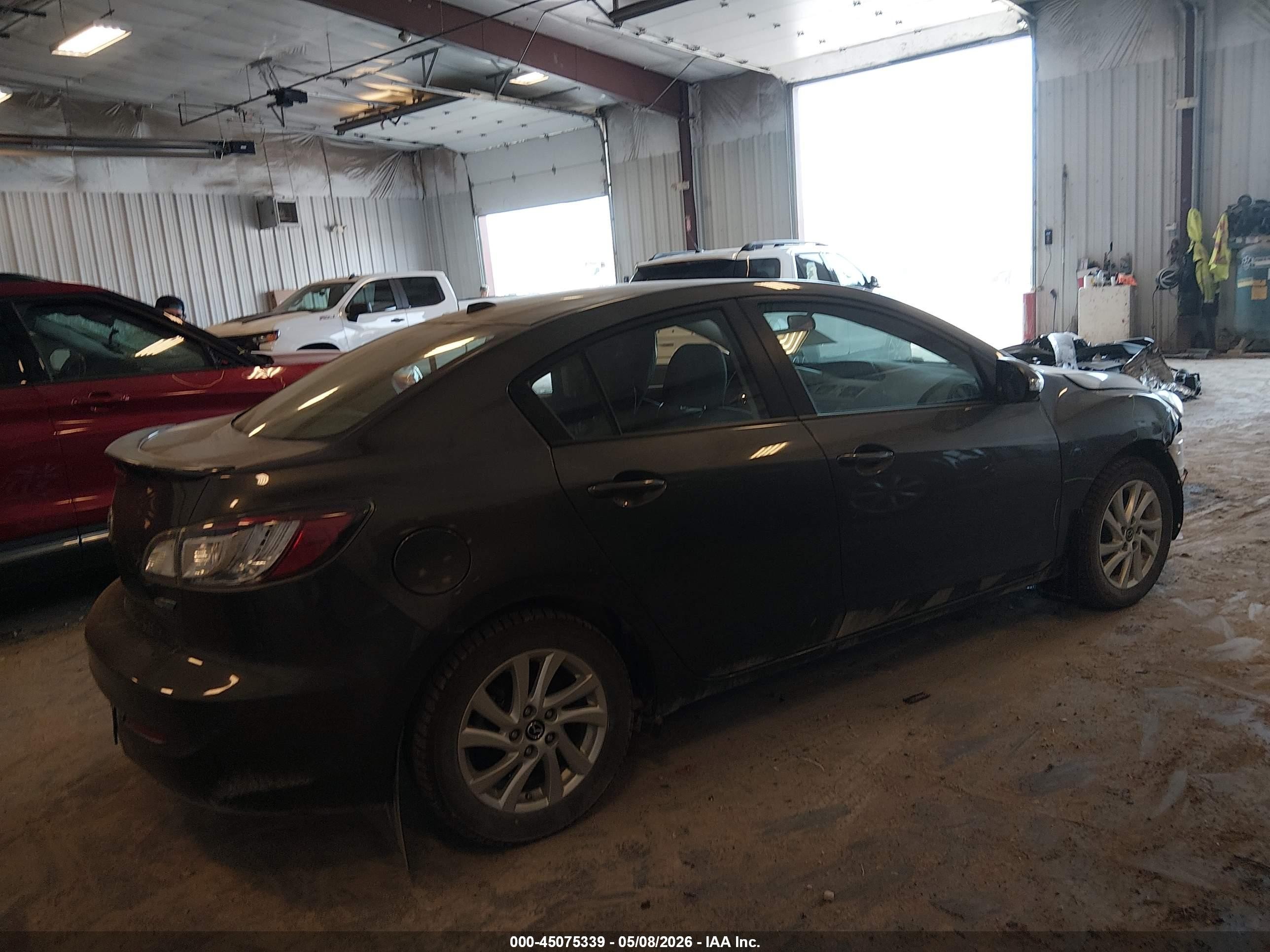 2013 Mazda Mazda3 I Grand Touring Серый vin: JM1BL1W72D1765592