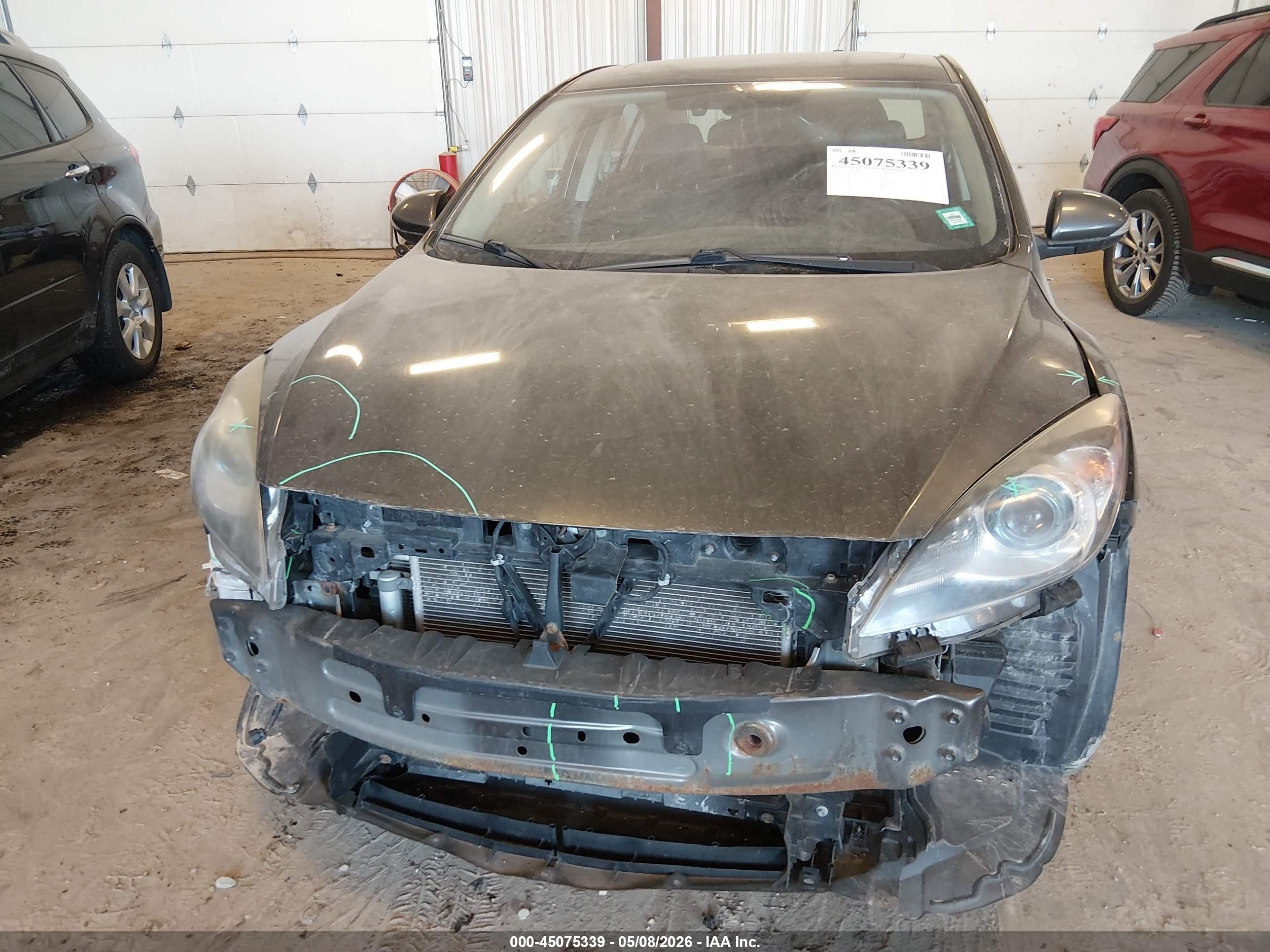2013 Mazda Mazda3 I Grand Touring Серый vin: JM1BL1W72D1765592