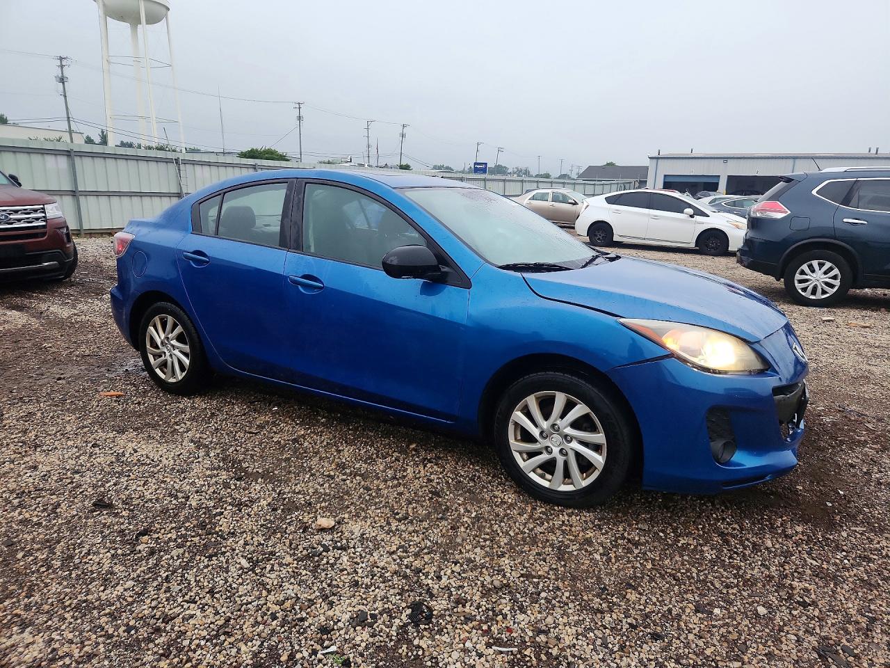 2012 Mazda 3 I Синий vin: JM1BL1W73C1684406