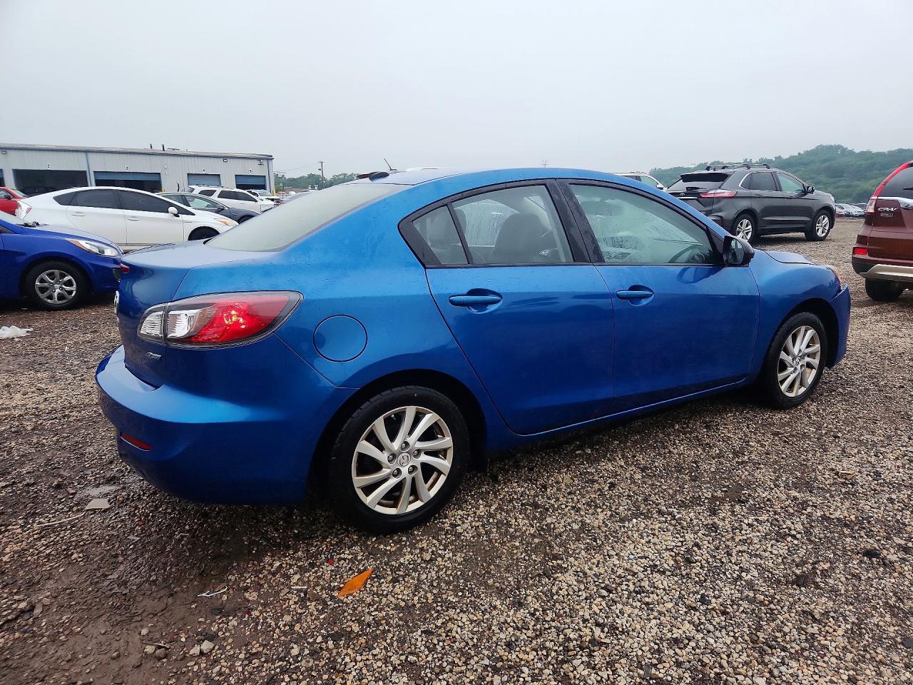 2012 Mazda 3 I Синий vin: JM1BL1W73C1684406