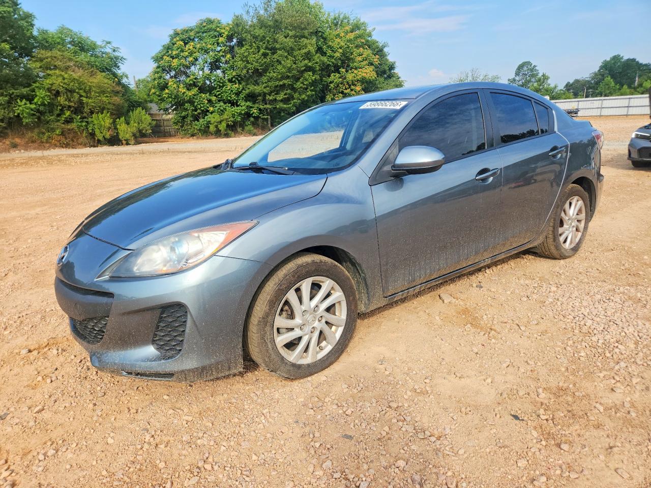 2012 Mazda 3 I Blue vin: JM1BL1W74C1667842