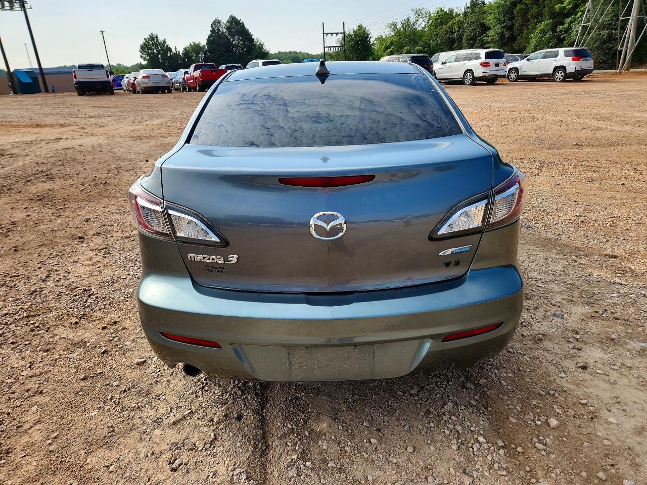 2012 Mazda 3 I Blue vin: JM1BL1W74C1667842