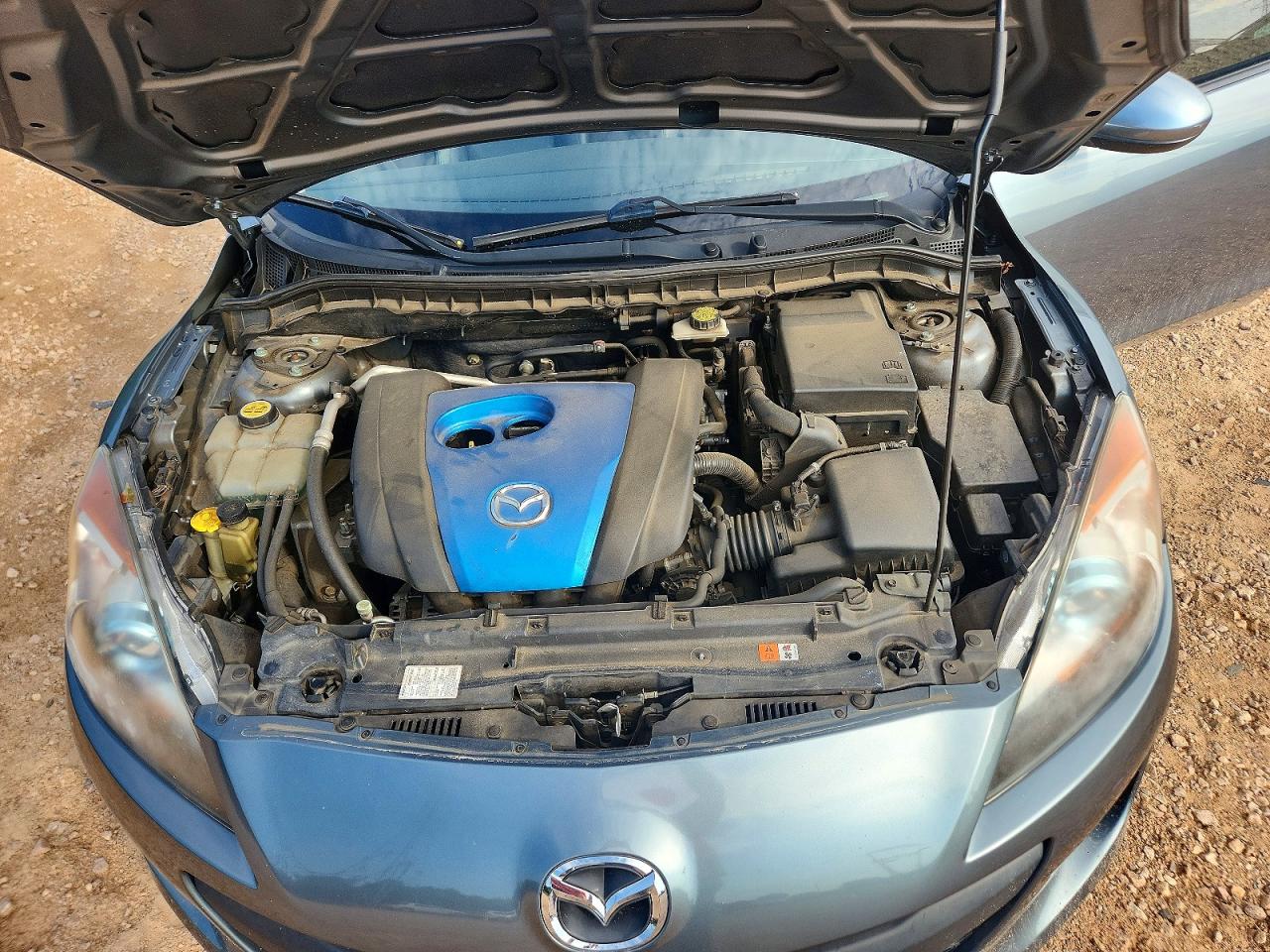 2012 Mazda 3 I Blue vin: JM1BL1W74C1667842