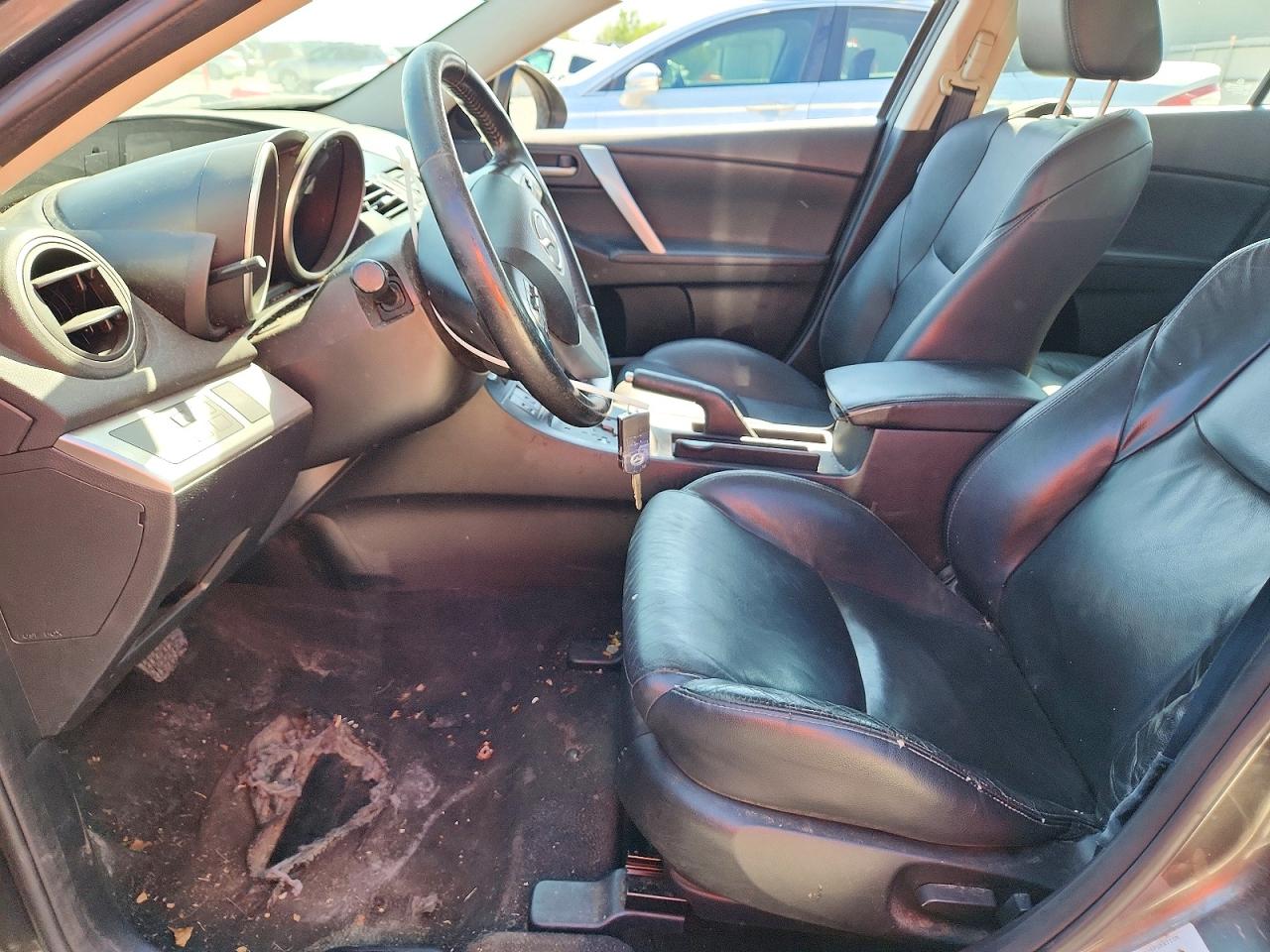 2012 Mazda 3 I Gray vin: JM1BL1W74C1696466