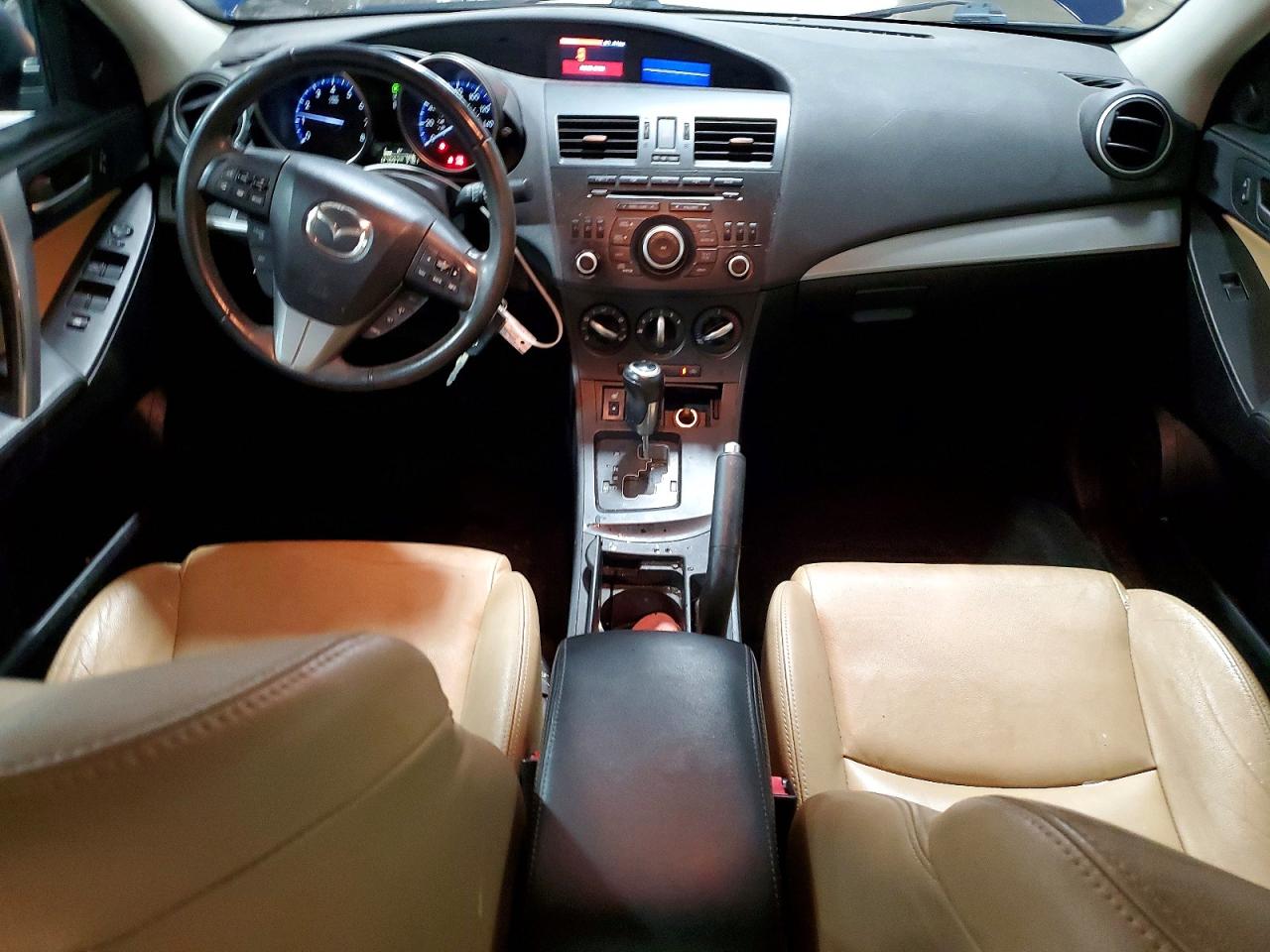 2012 Mazda 3 I Blue vin: JM1BL1W76C1606573