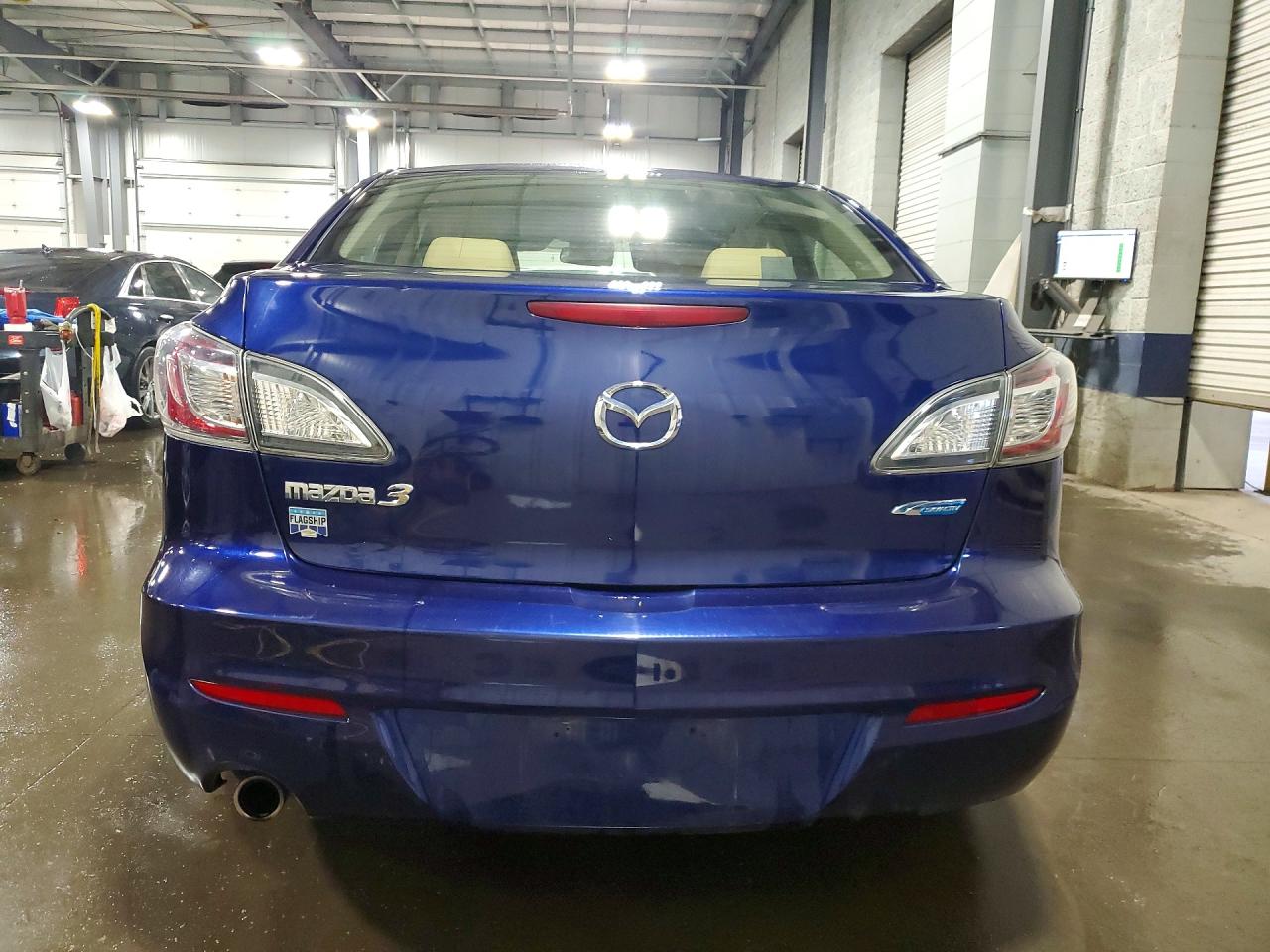 2012 Mazda 3 I Blue vin: JM1BL1W76C1606573